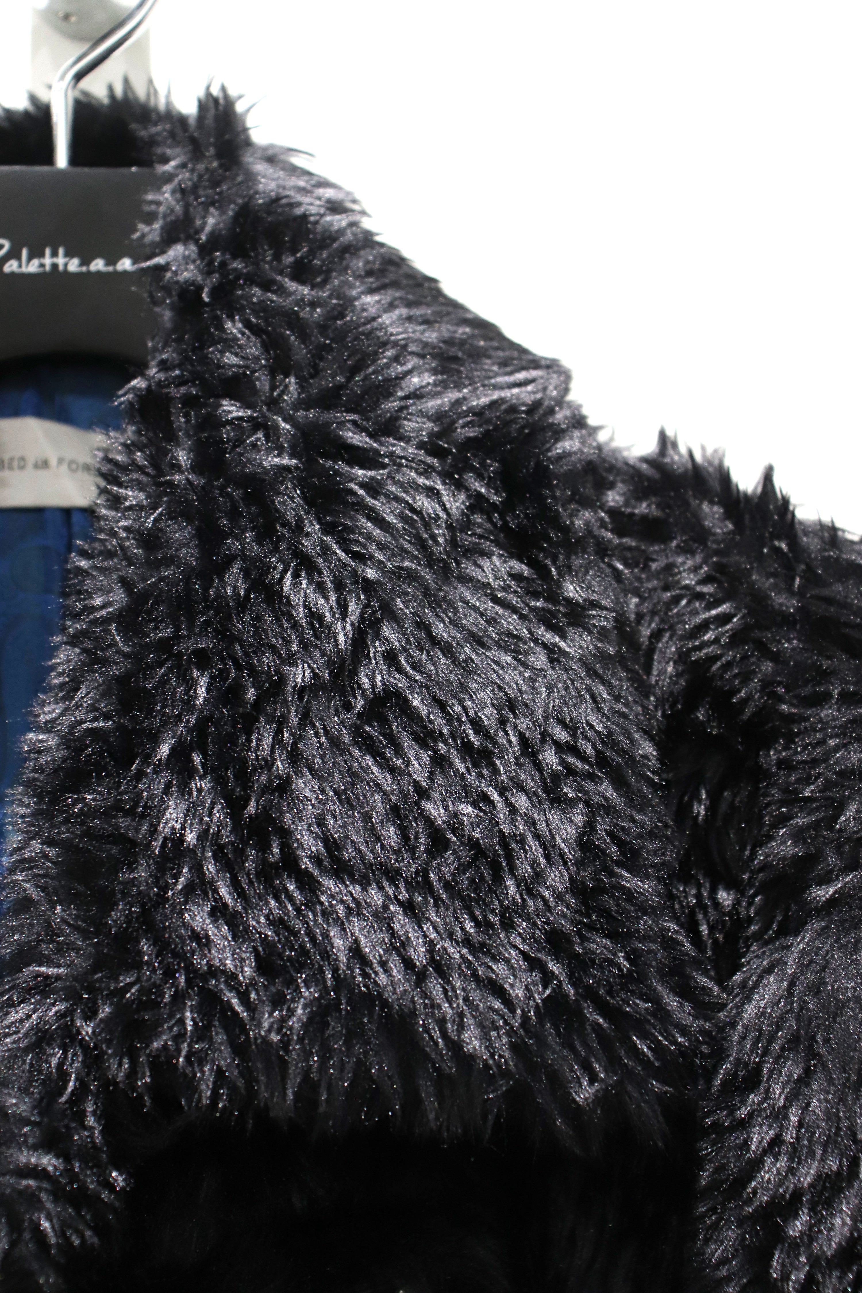 BED J.W. FORD(ベッドフォード)のFake far coat BLACKの通販｜PALETTE