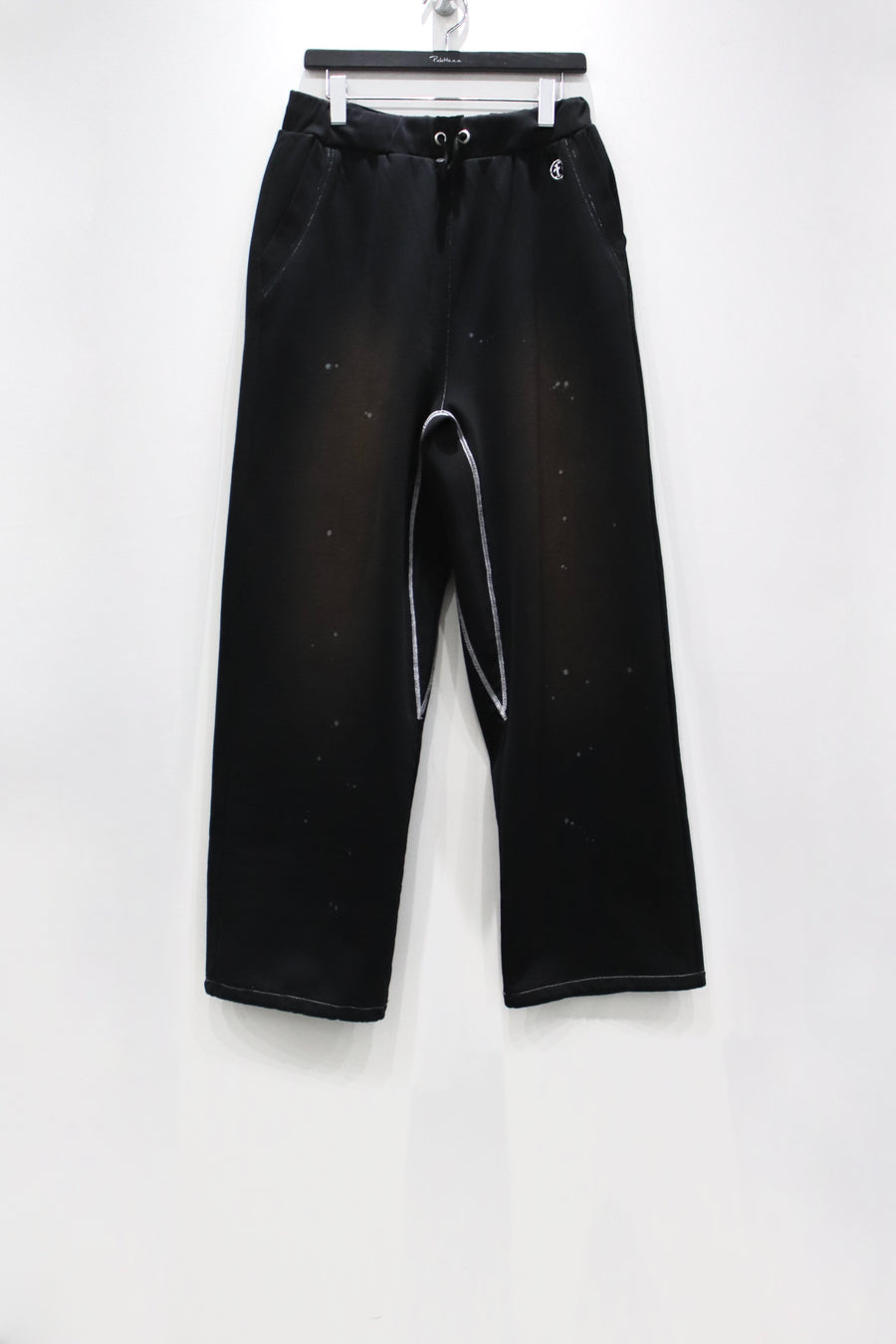 FAF  AGED BAGGY SWEAT PANTS(BLACK)