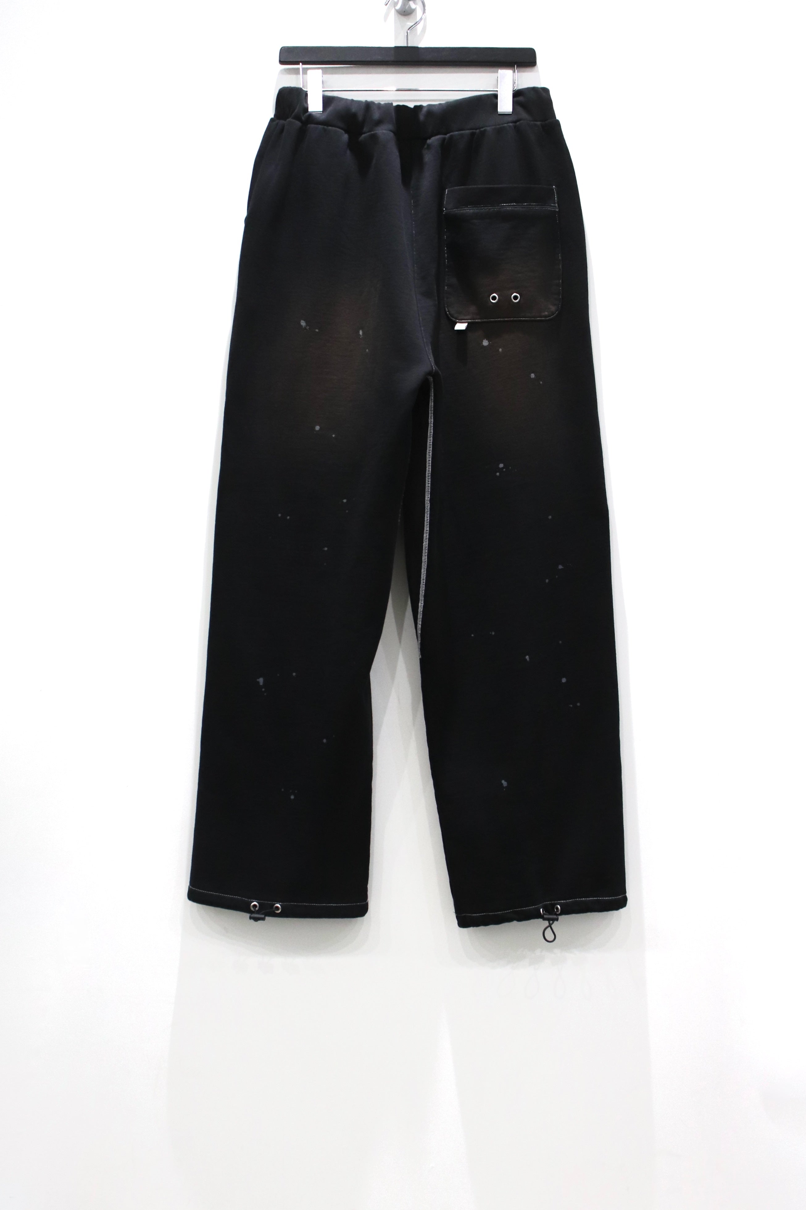 FAF AGED BAGGY SWEAT PANTS(BLACK)