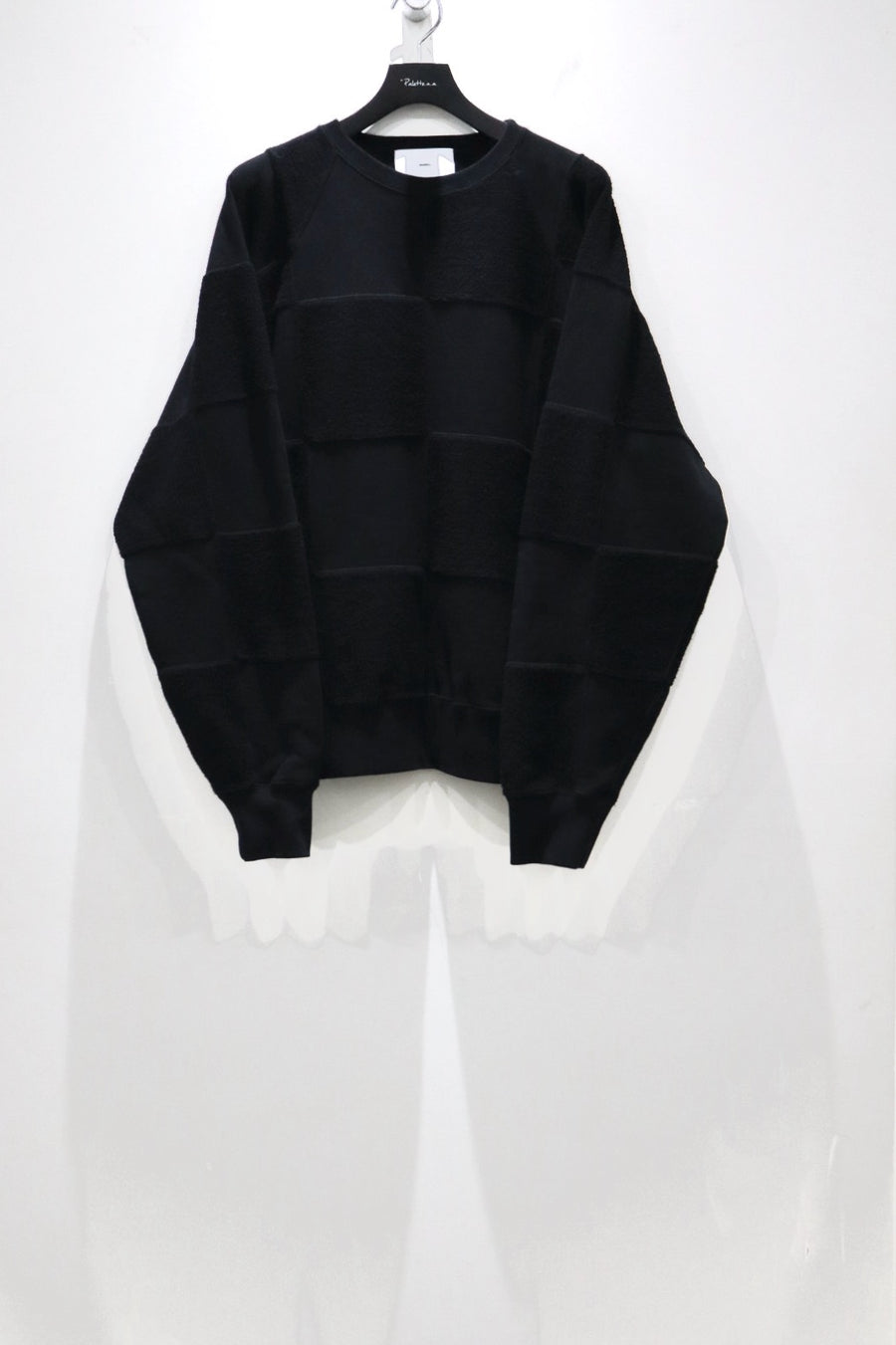 SUGARHILL(シュガーヒル)のCHECKER SWEAT PULLOVER BLACKの通販