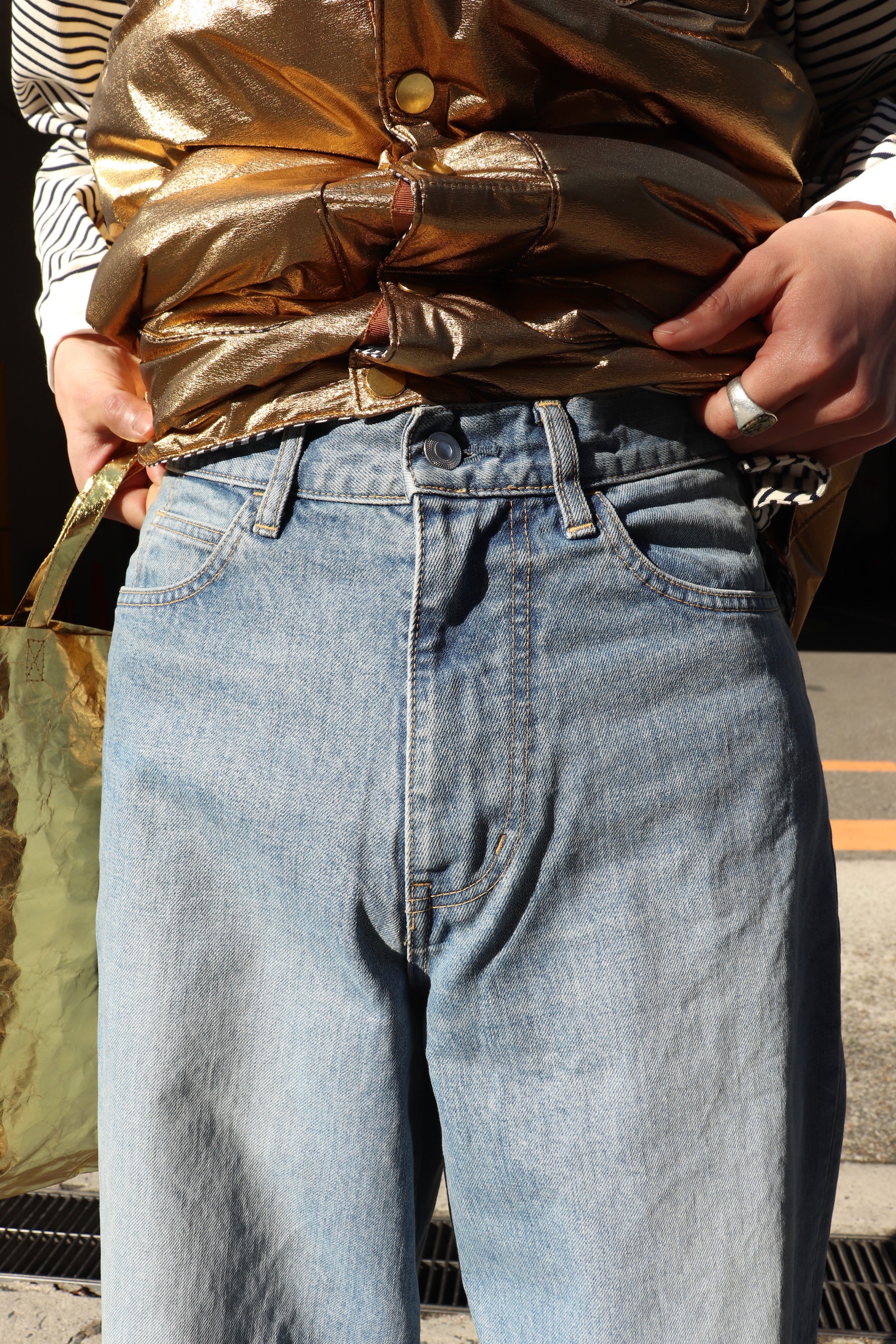 MASU(エムエーエスユー)の“MASU BOYS” BAGGY JEANS INDIGOの通販