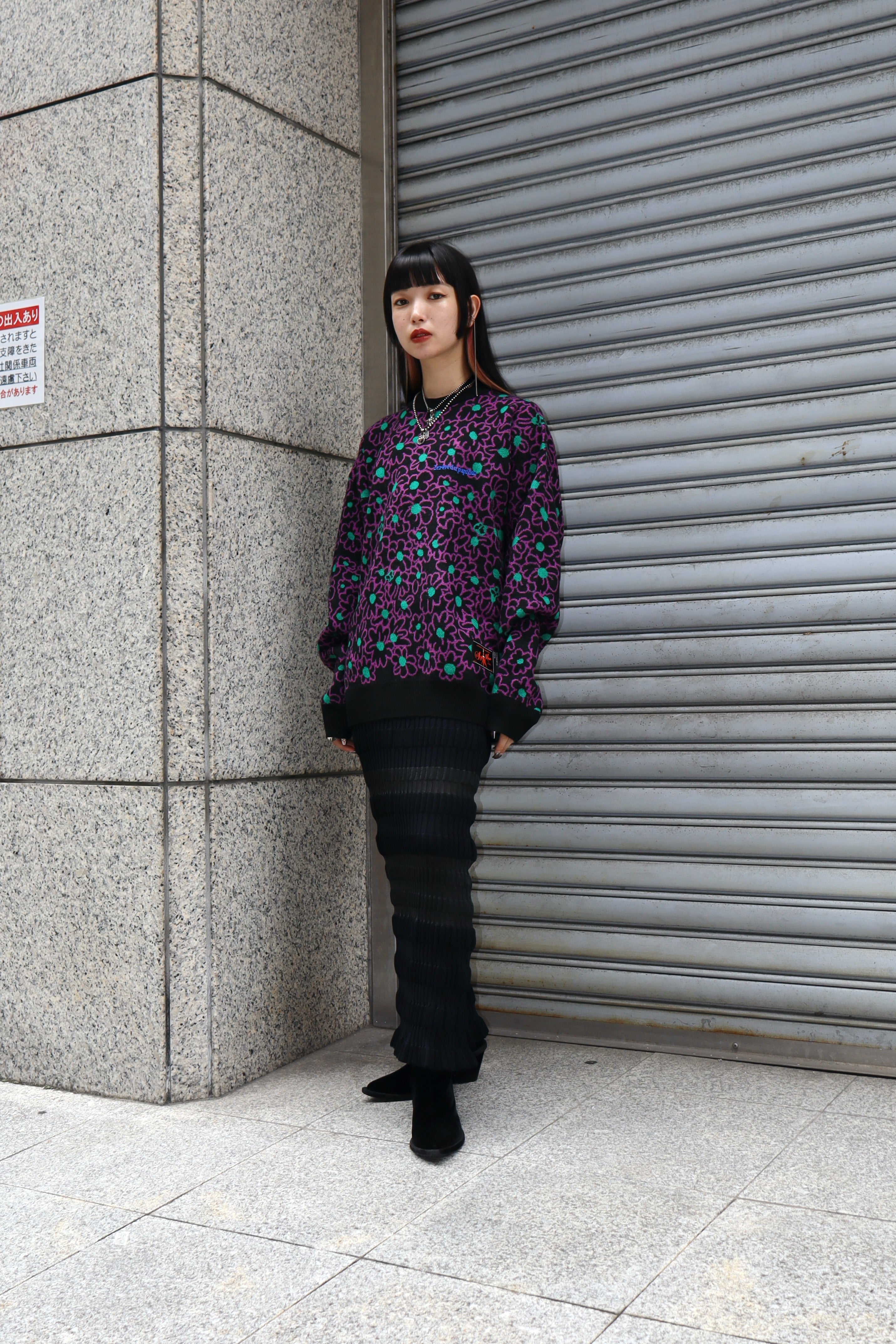 SYU.HOMME/FEMM(シュウオムフェム)のLe reve du papillon Sweater 