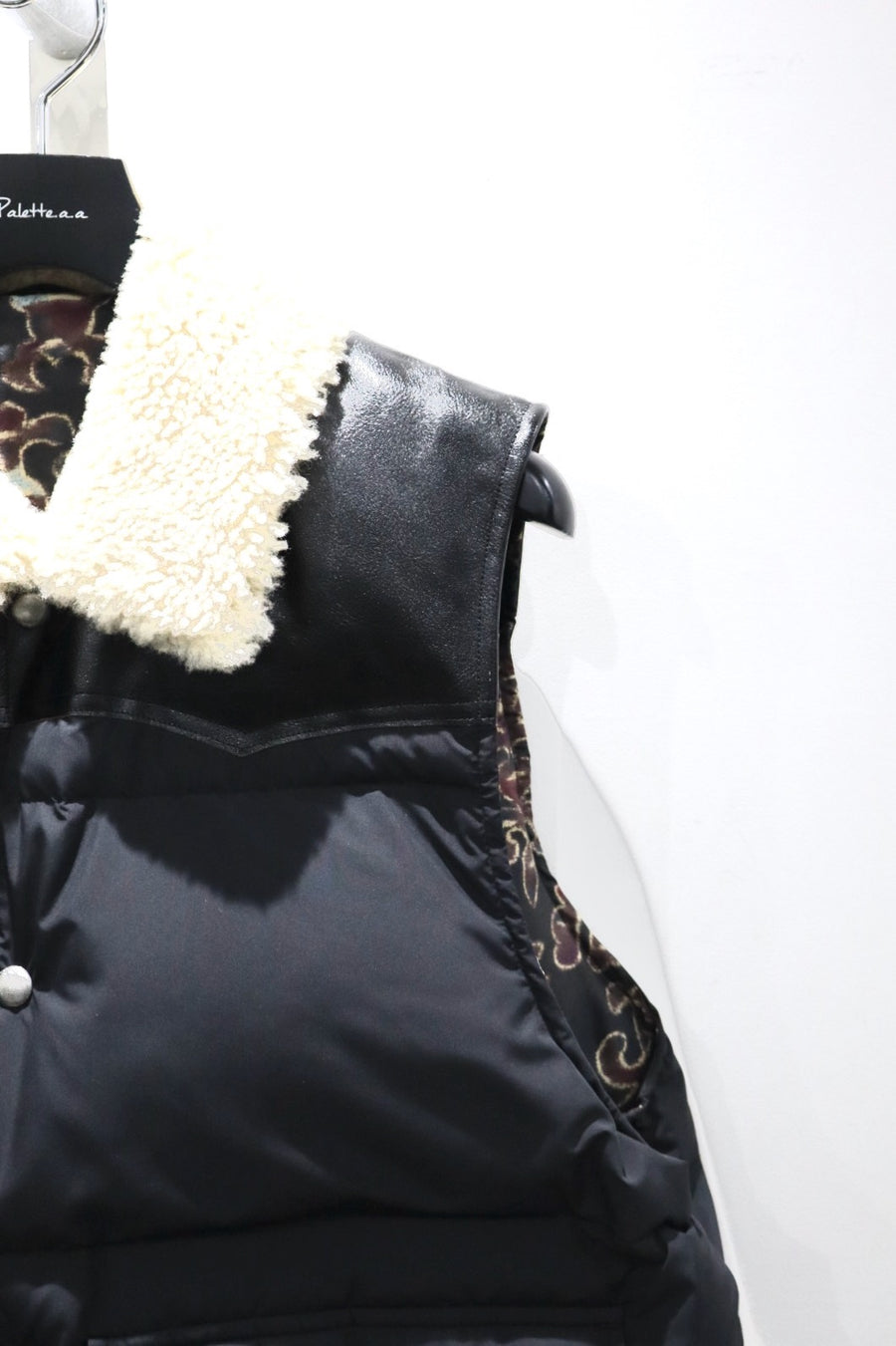 SUGARHILL(シュガーヒル)のDOWN VEST BLACKの通販｜PALETTE art alive