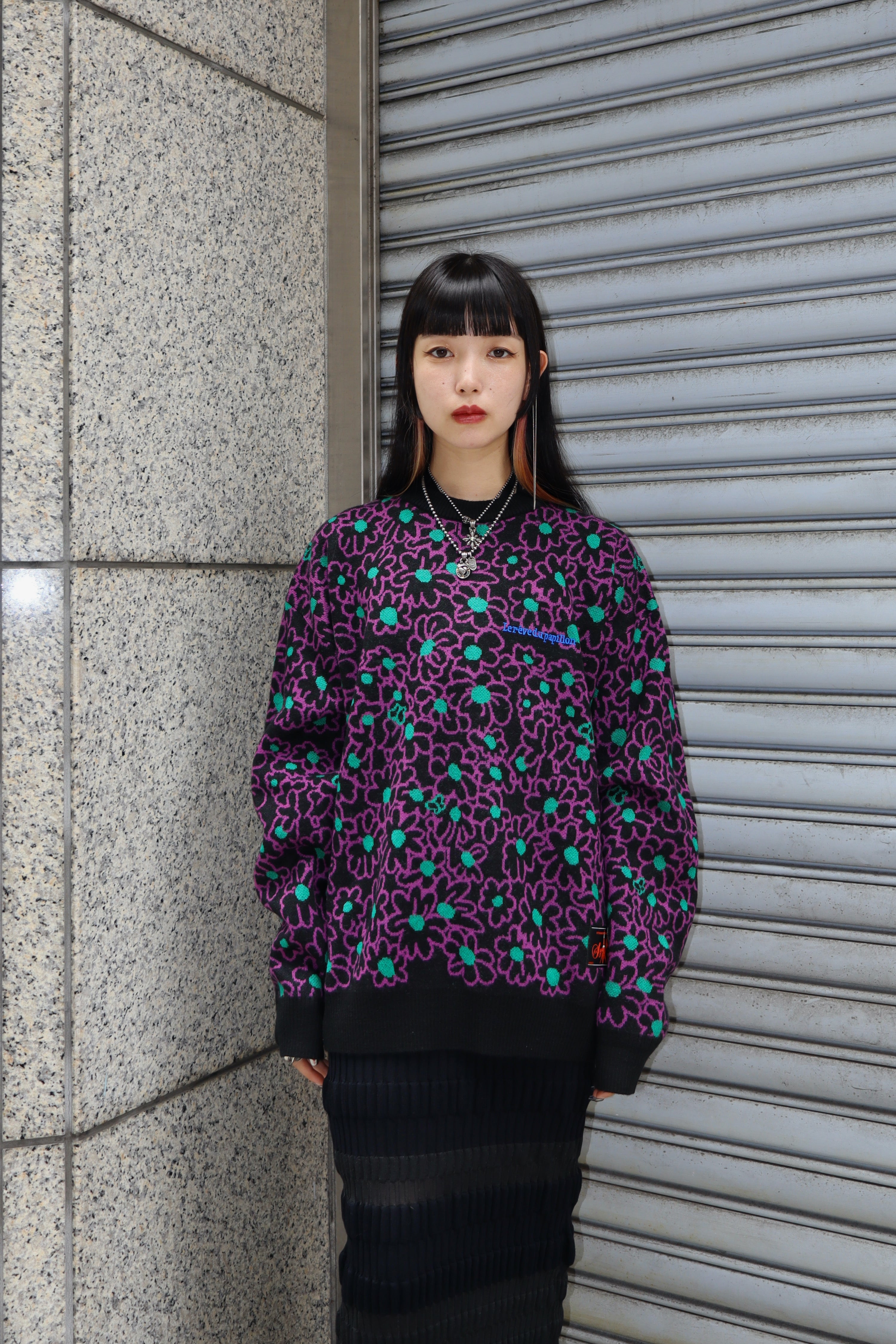 SYU.HOMME/FEMM(シュウオムフェム)のLe reve du papillon Sweater 