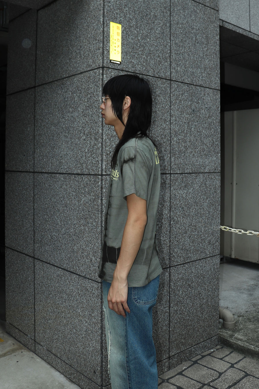 SPACE AVAILABLE  RITUAL TEE(BLACK)