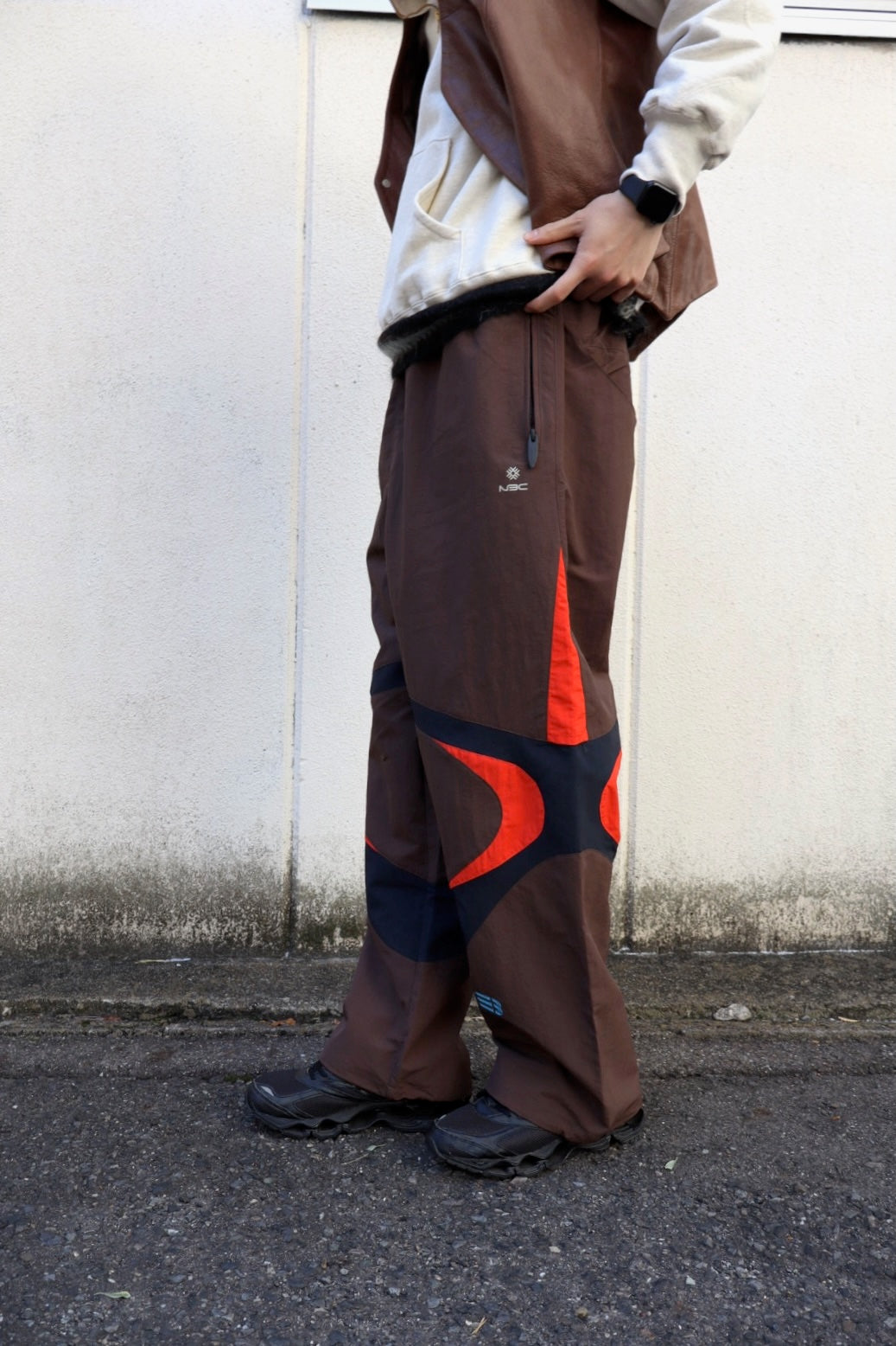 NAMESAKE ネイムセイク イージーパンツ ブラウン 【公式通販】