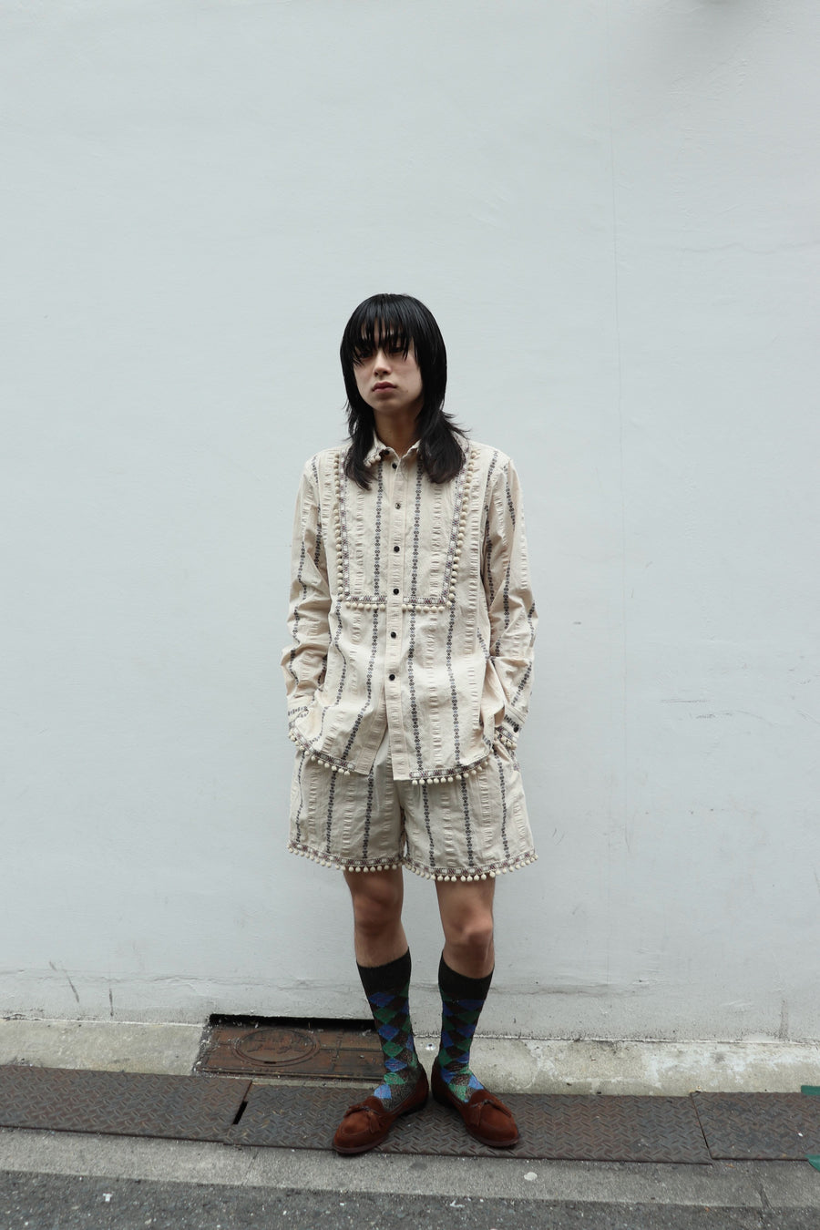 SUGARHILL(シュガーヒル)のTYROL DOBBY SHORTS ECRUの通販｜PALETTE 