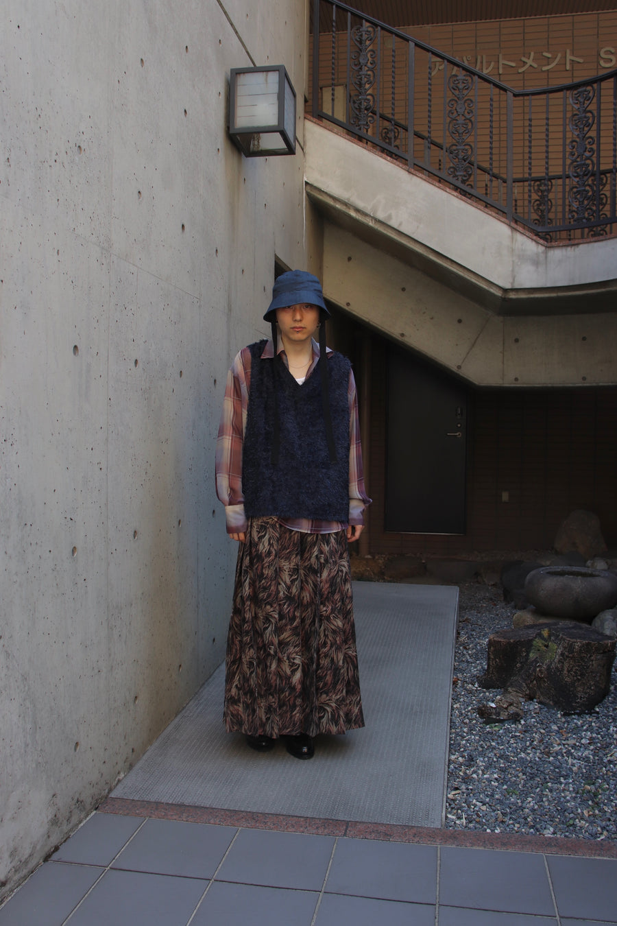 SHINYAKOZUKA  PLEATS SKIRT