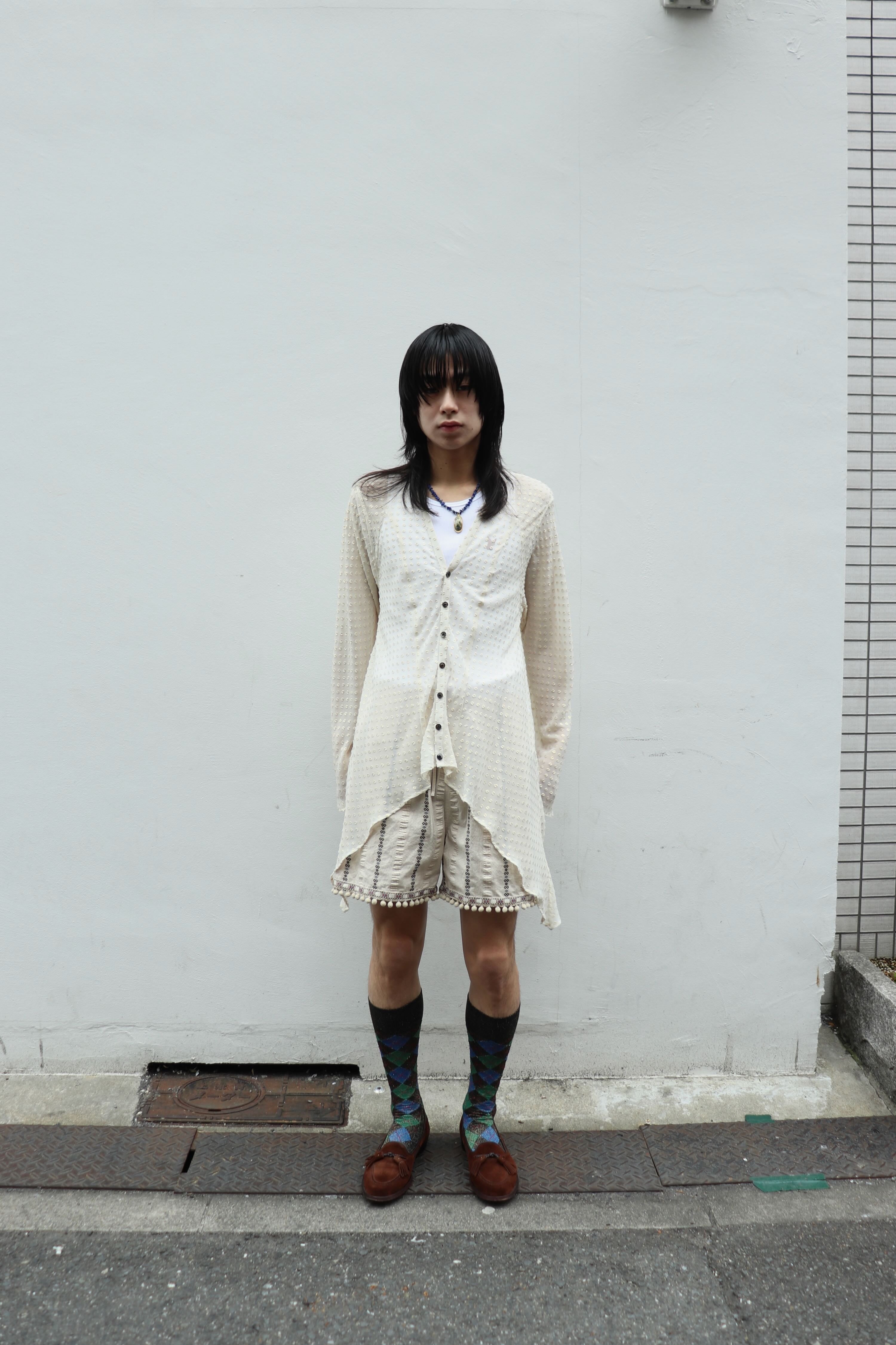 SUGARHILL(シュガーヒル)のTWINKLE SHEER DRAPE SHIRT ECRUの通販 