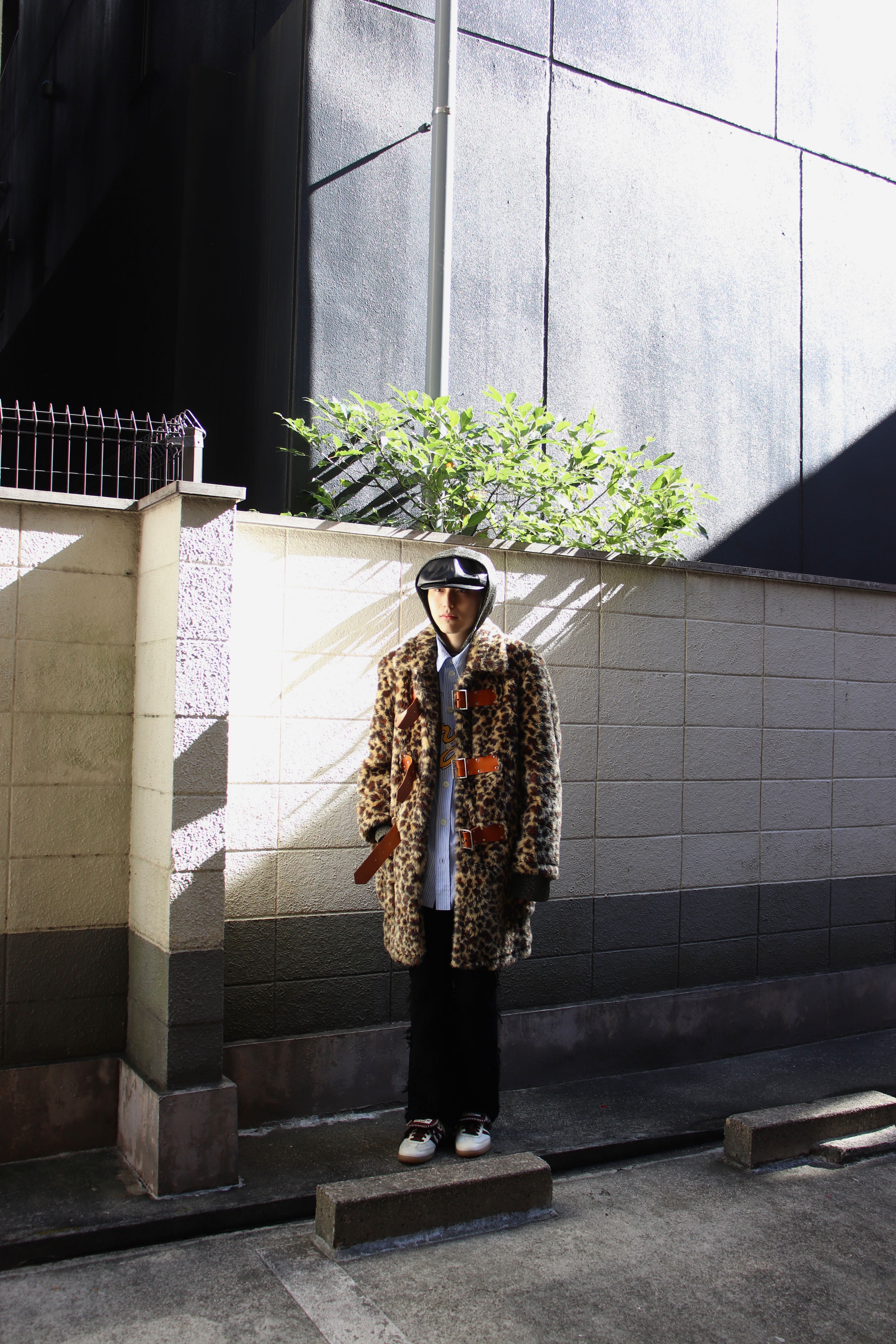 BED J.W. FORD(ベッドフォード)のFake far coat LEOPARDの通販