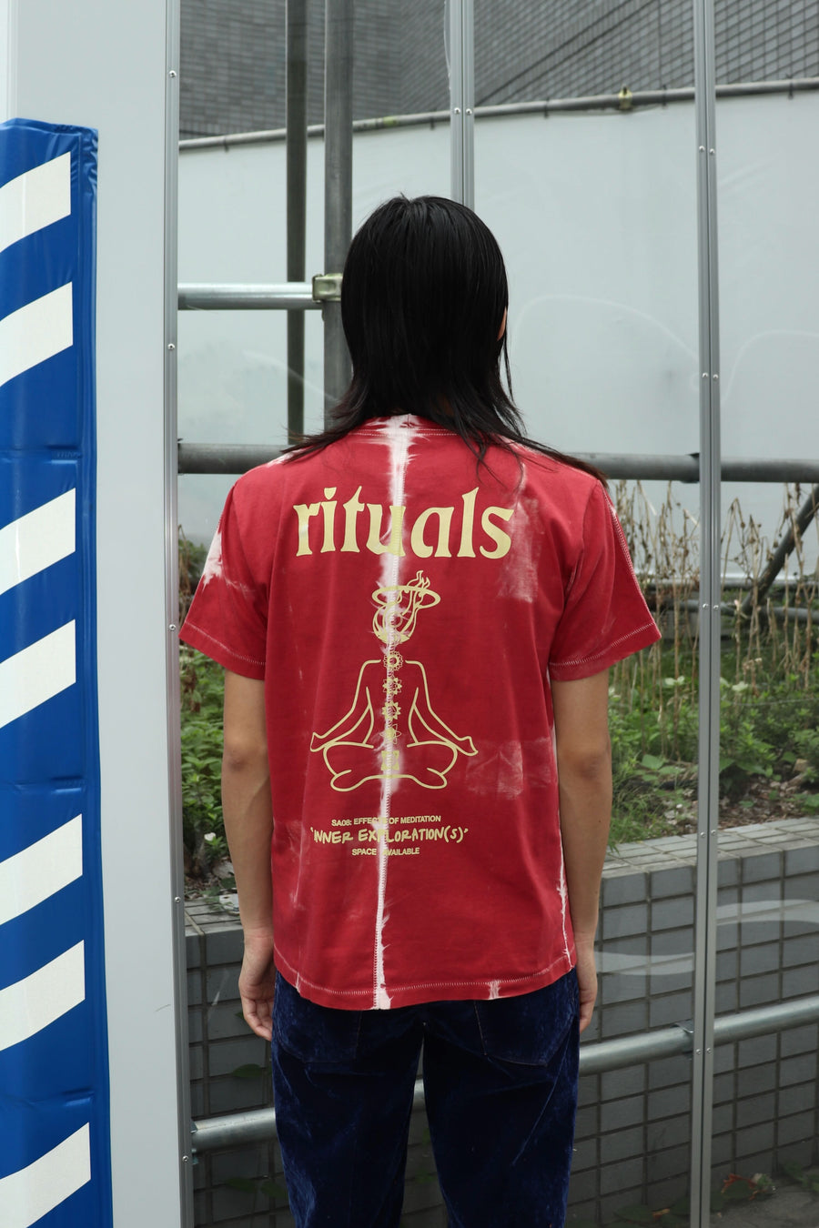 SPACE AVAILABLE  RITUAL TEE(RED)