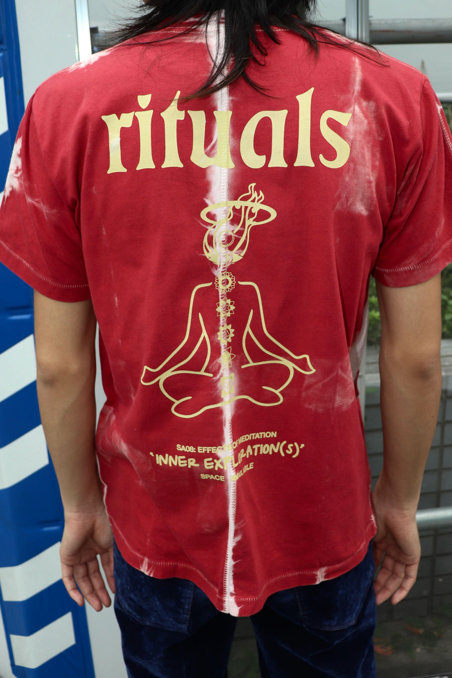 SPACE AVAILABLE  RITUAL TEE(RED)