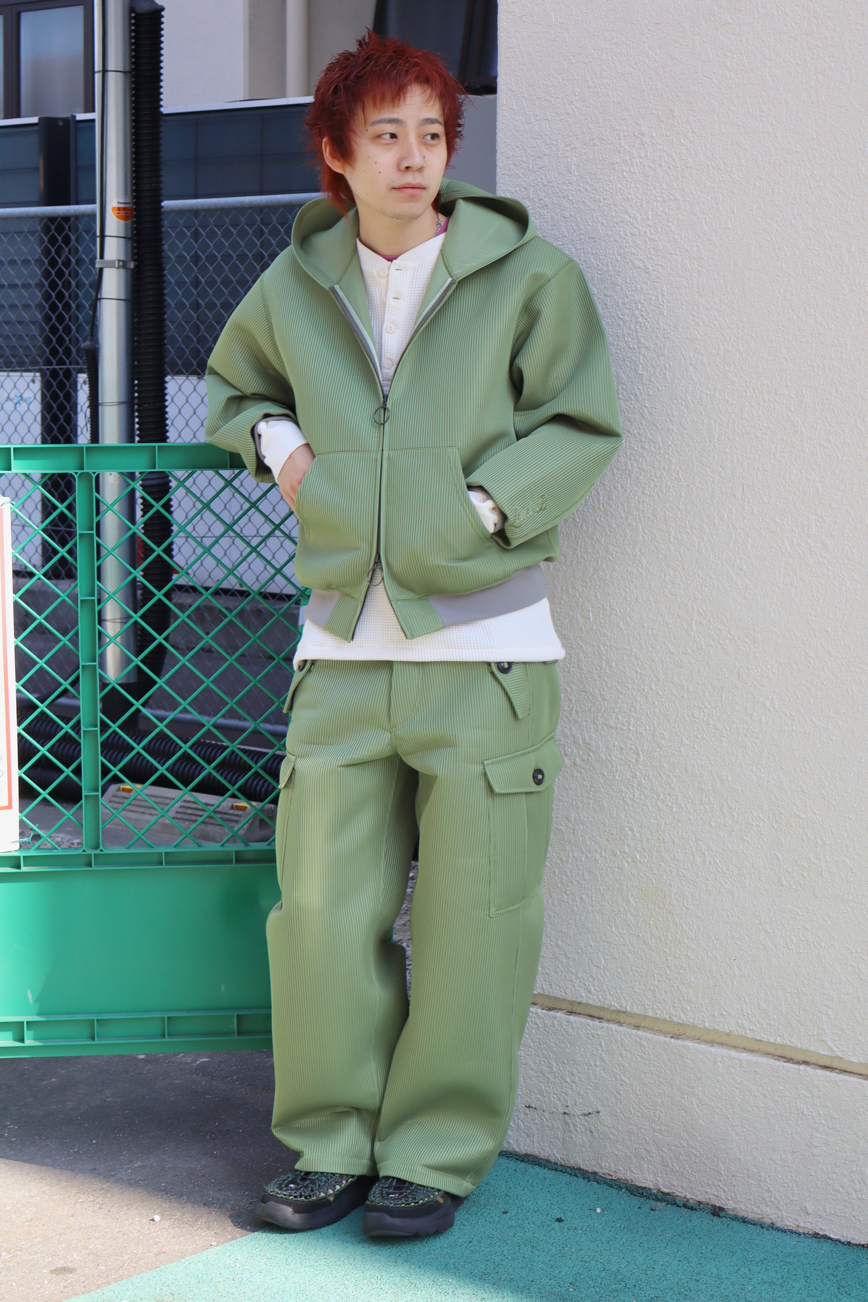 Laid.B(レイドビー)のOKA Surfer Parka KHAKI(パーカー)の通販