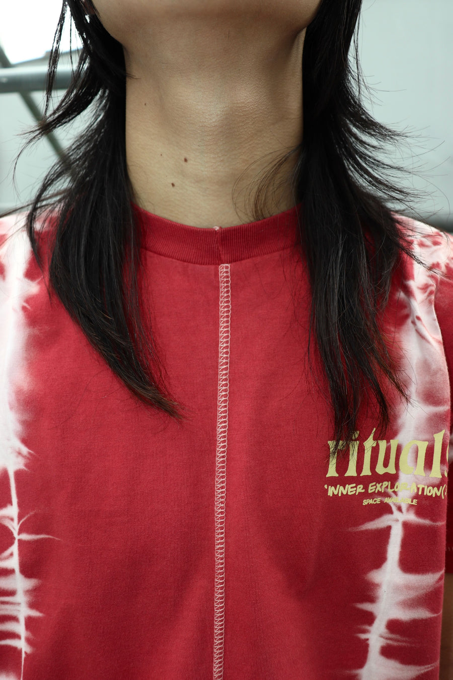 SPACE AVAILABLE  RITUAL TEE(RED)