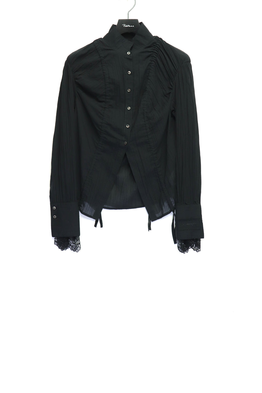 mukcyen(ムッシャン)のcotton shirring blouseの通販｜PALETTE art