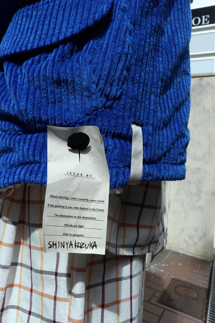 SHINYAKOZUKA  BREAKFAST COAT(BREATHTAKING BLUE)