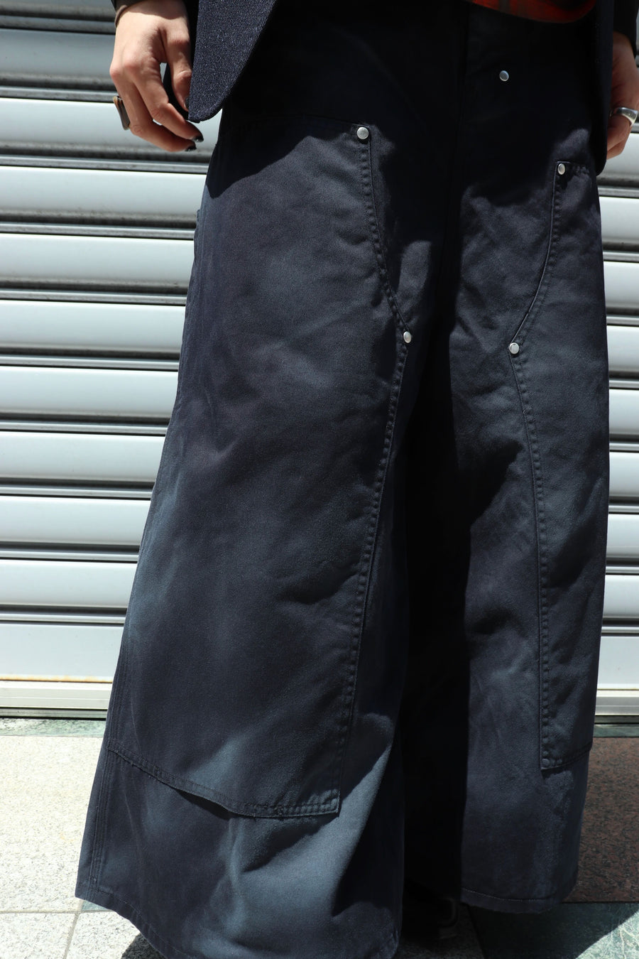 SHINYAKOZUKA  WASHED CARPENTER(COLOURLESS BLACK)