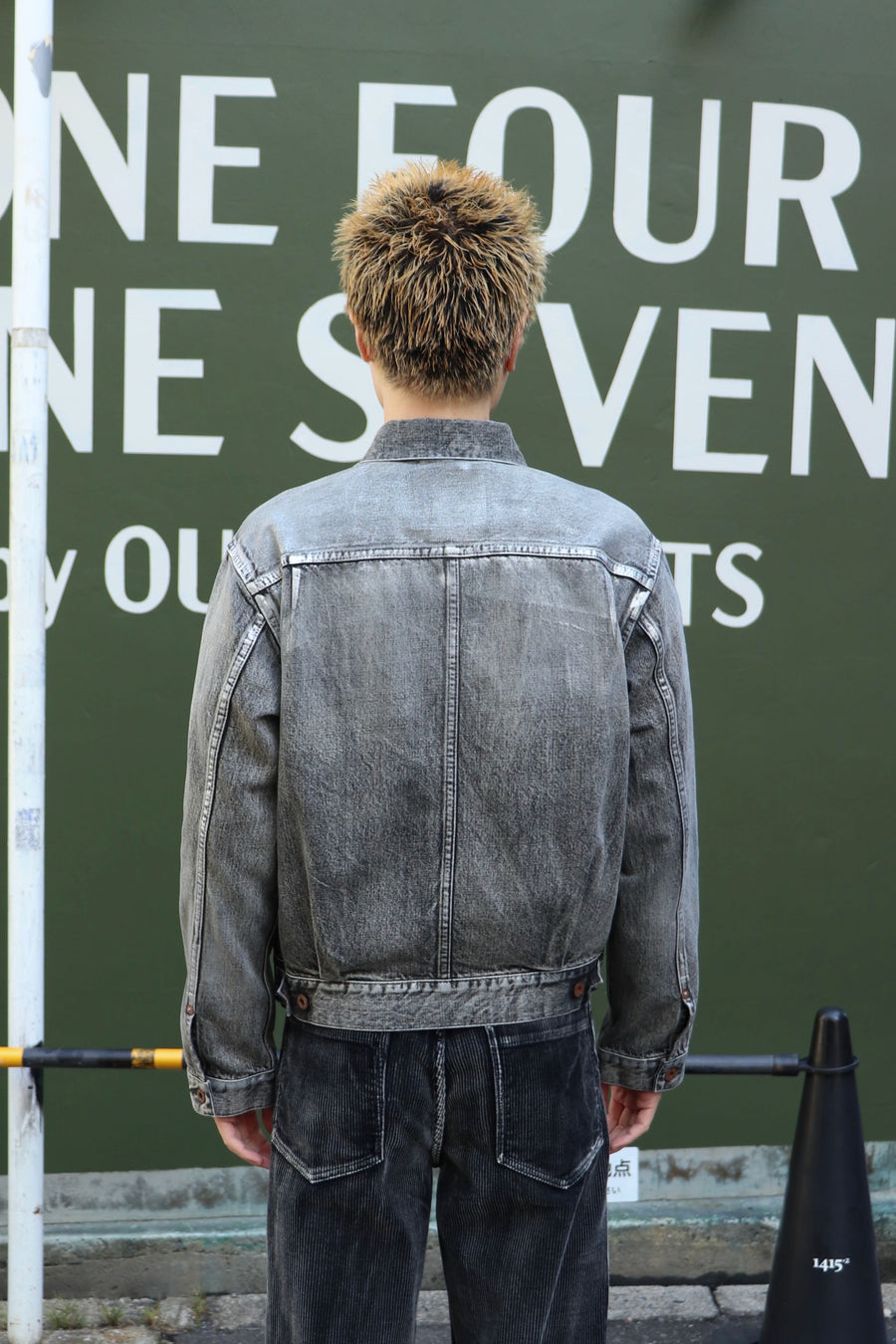 SUGARHILL  FOILED DENIM JACKET