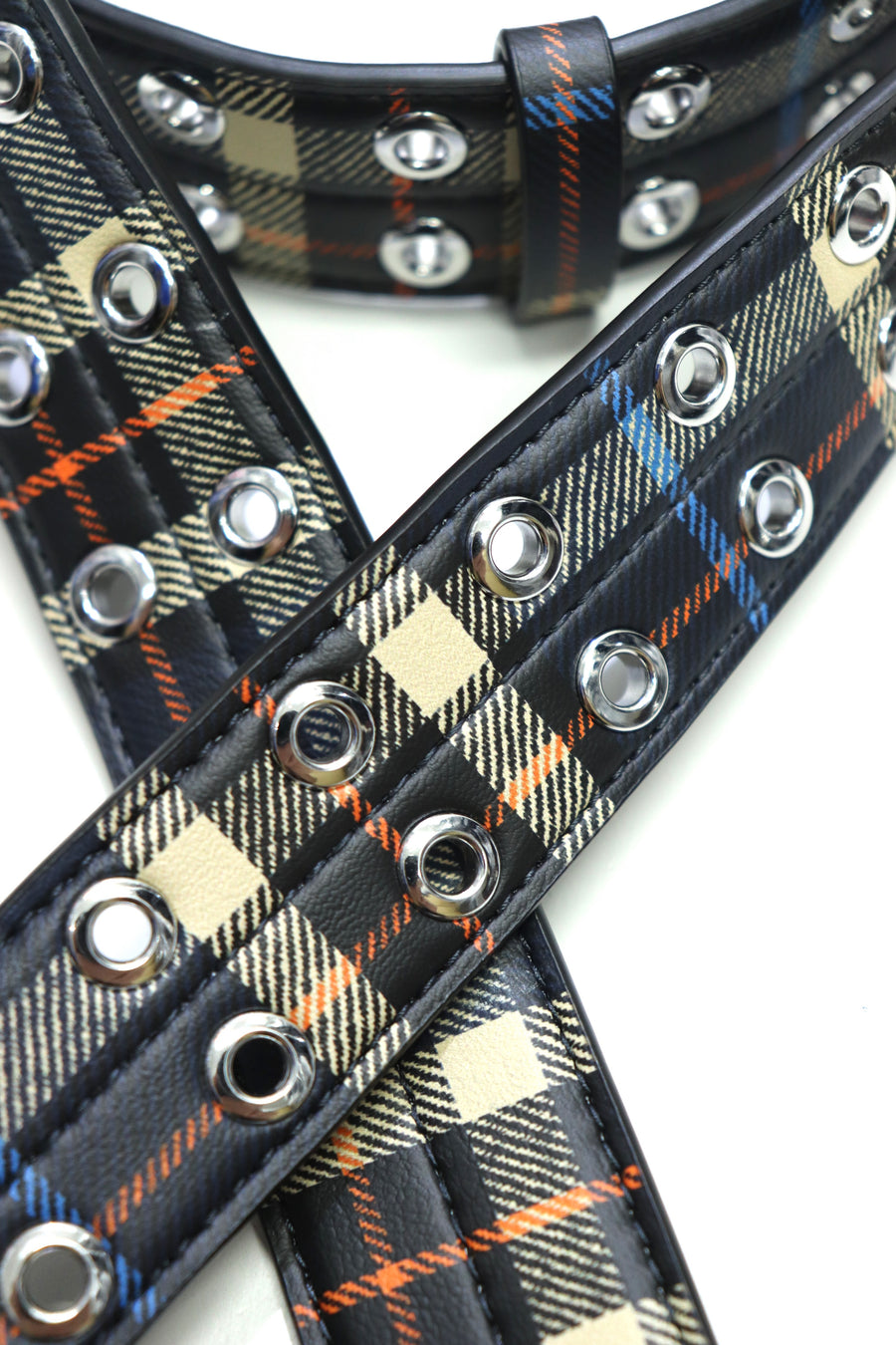 GANNI  Double Eyelet Belt Check Safety Pin