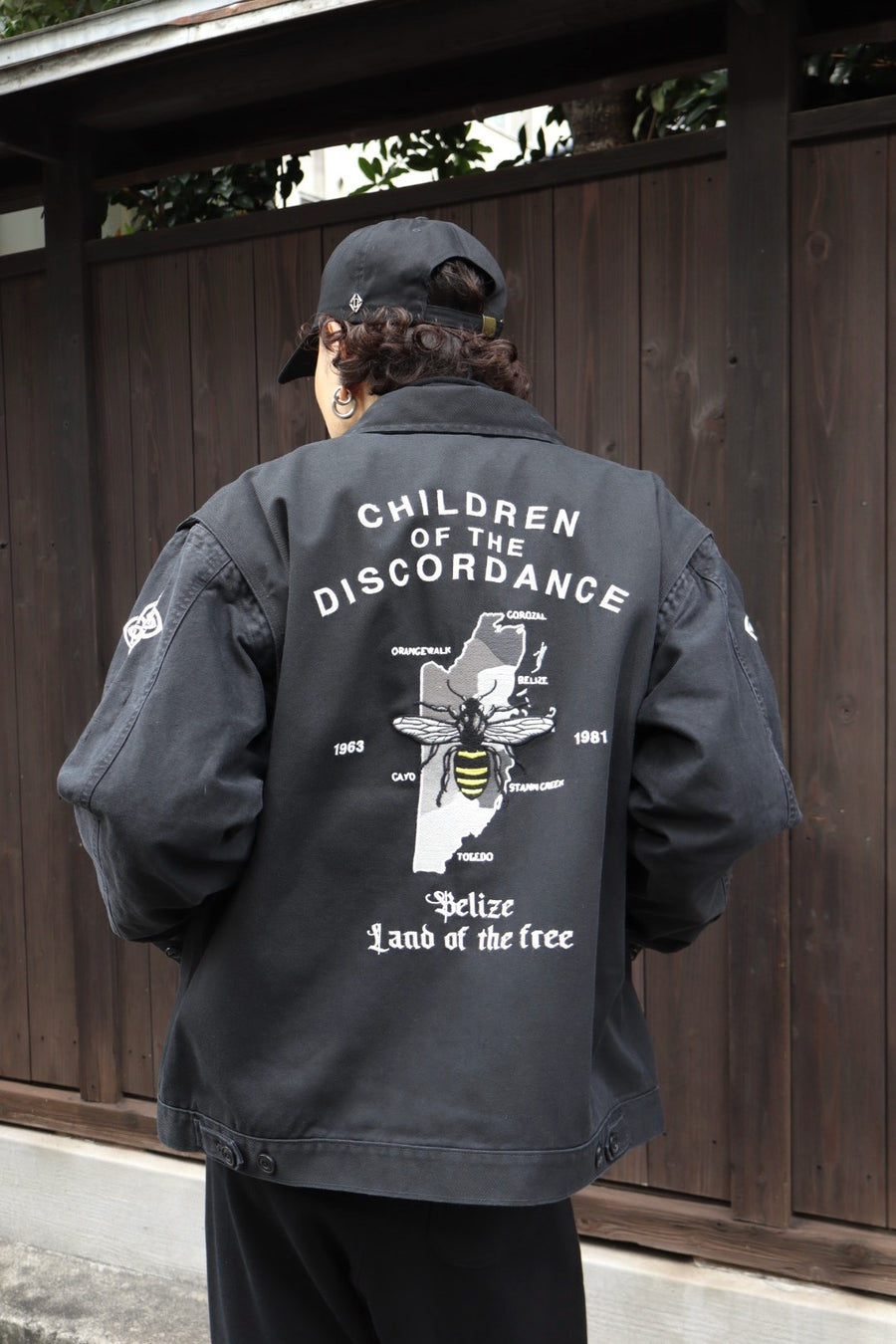 Children of the discordance  DICKEIS SOUVENIR JACKET(BLACK)