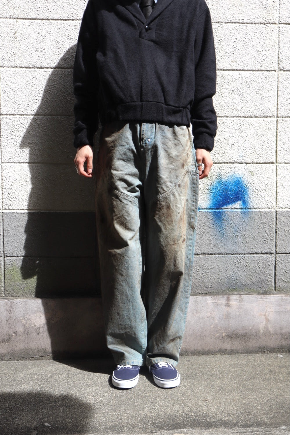 FAF Newcommune Denim Rigid インディゴ size2 FAF Newcommune Denim