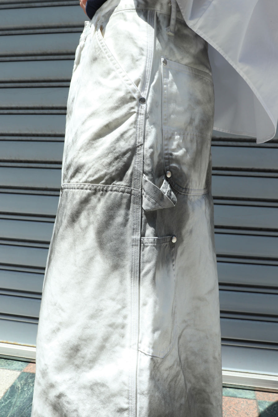 SHINYAKOZUKA  WASHED CARPENTER(COLOURLESS WHITE)