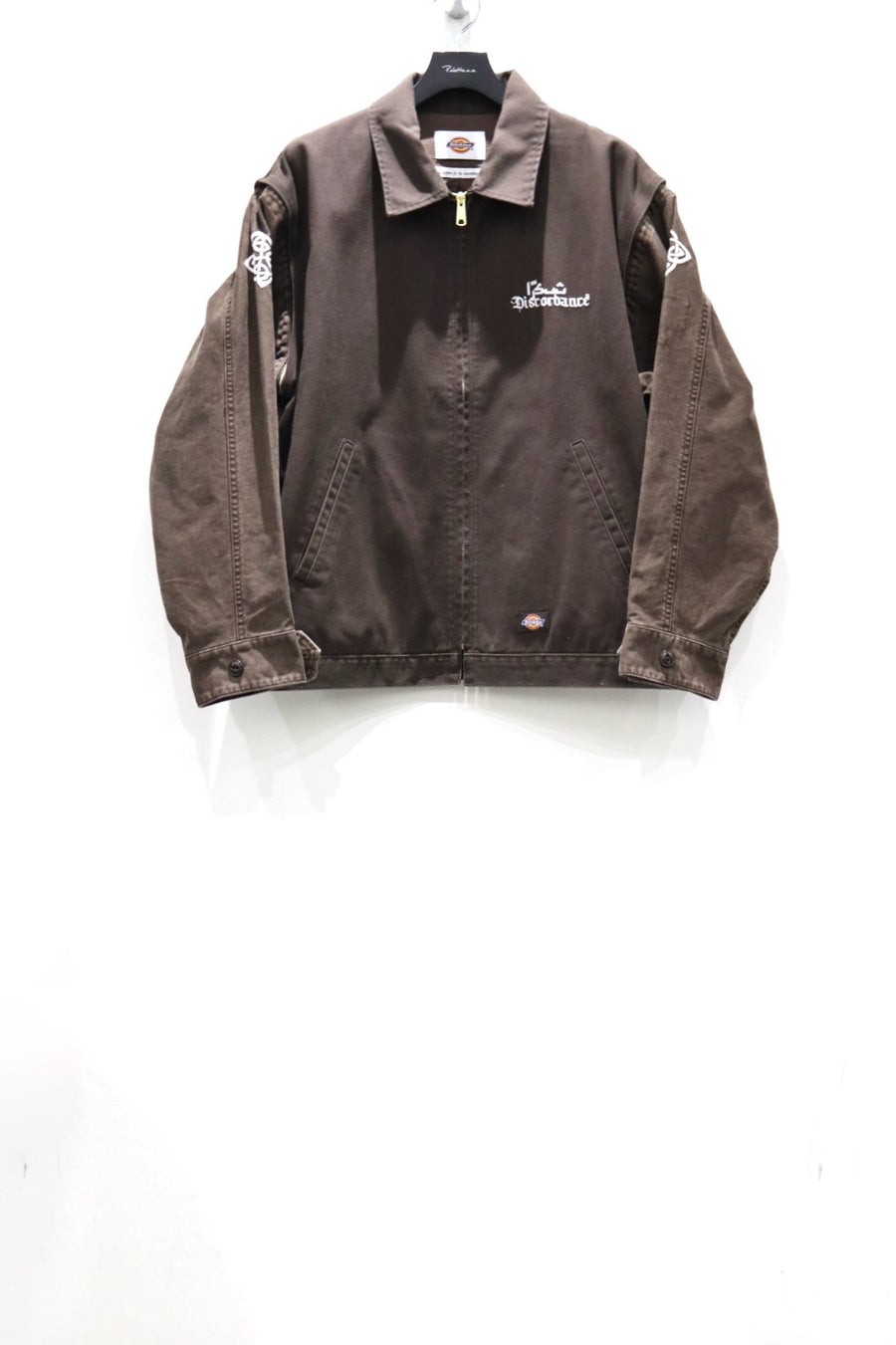 Children of the discordance  DICKEIS SOUVENIR JACKET(BROWN)