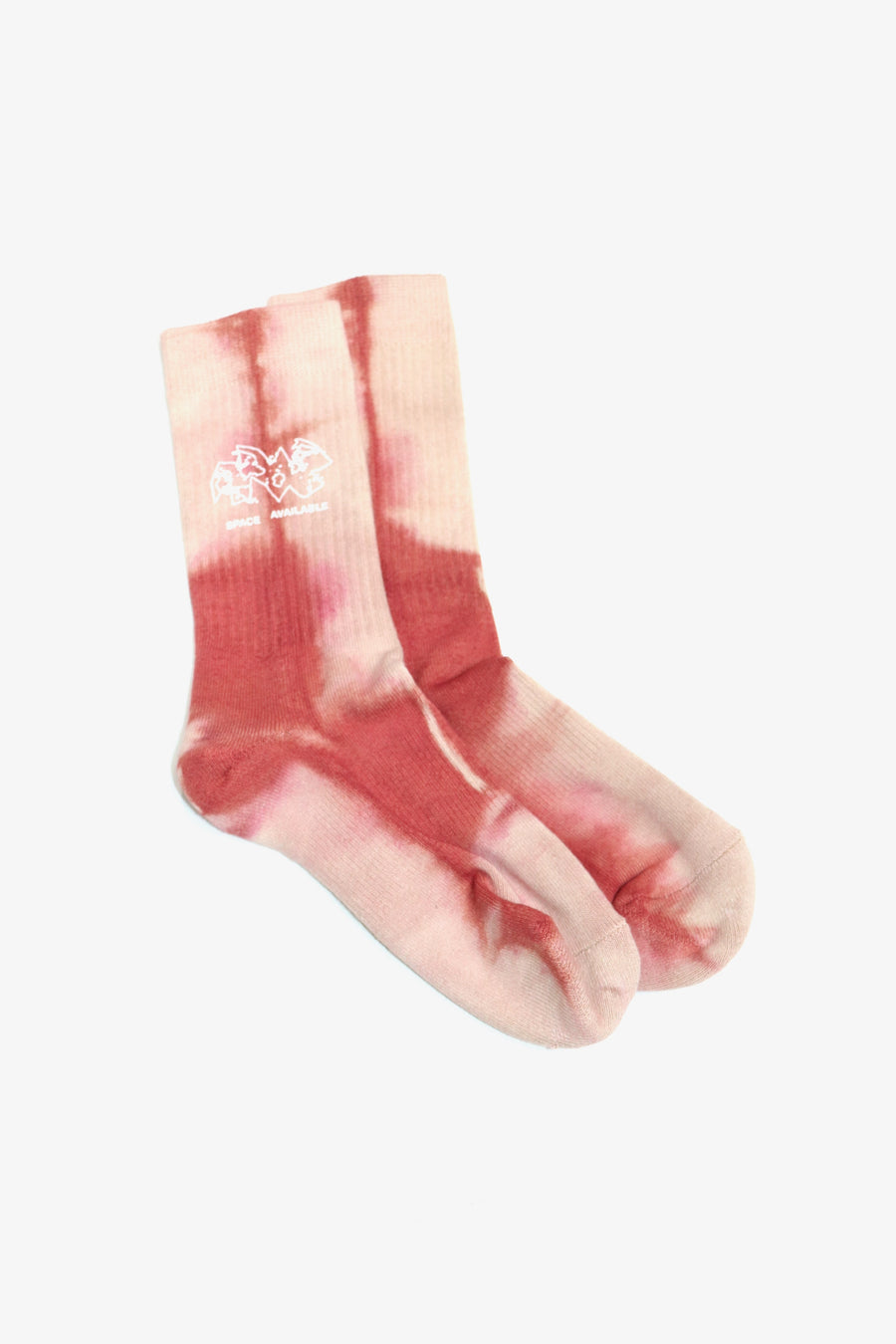 SPACE AVAILABLE  TYE DYE SOCK(PINK)