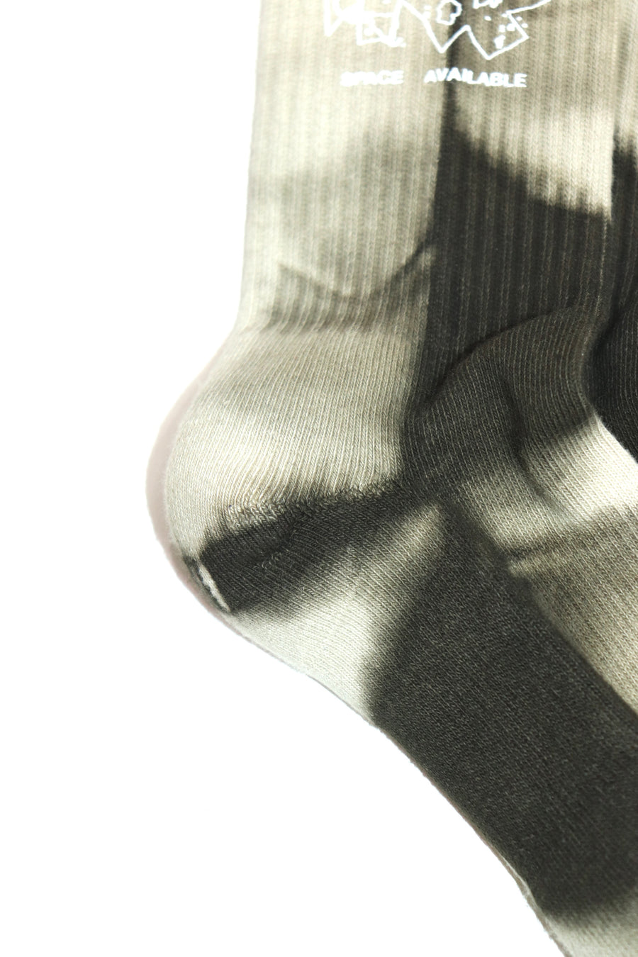 SPACE AVAILABLE  TYE DYE SOCK(GRAY)