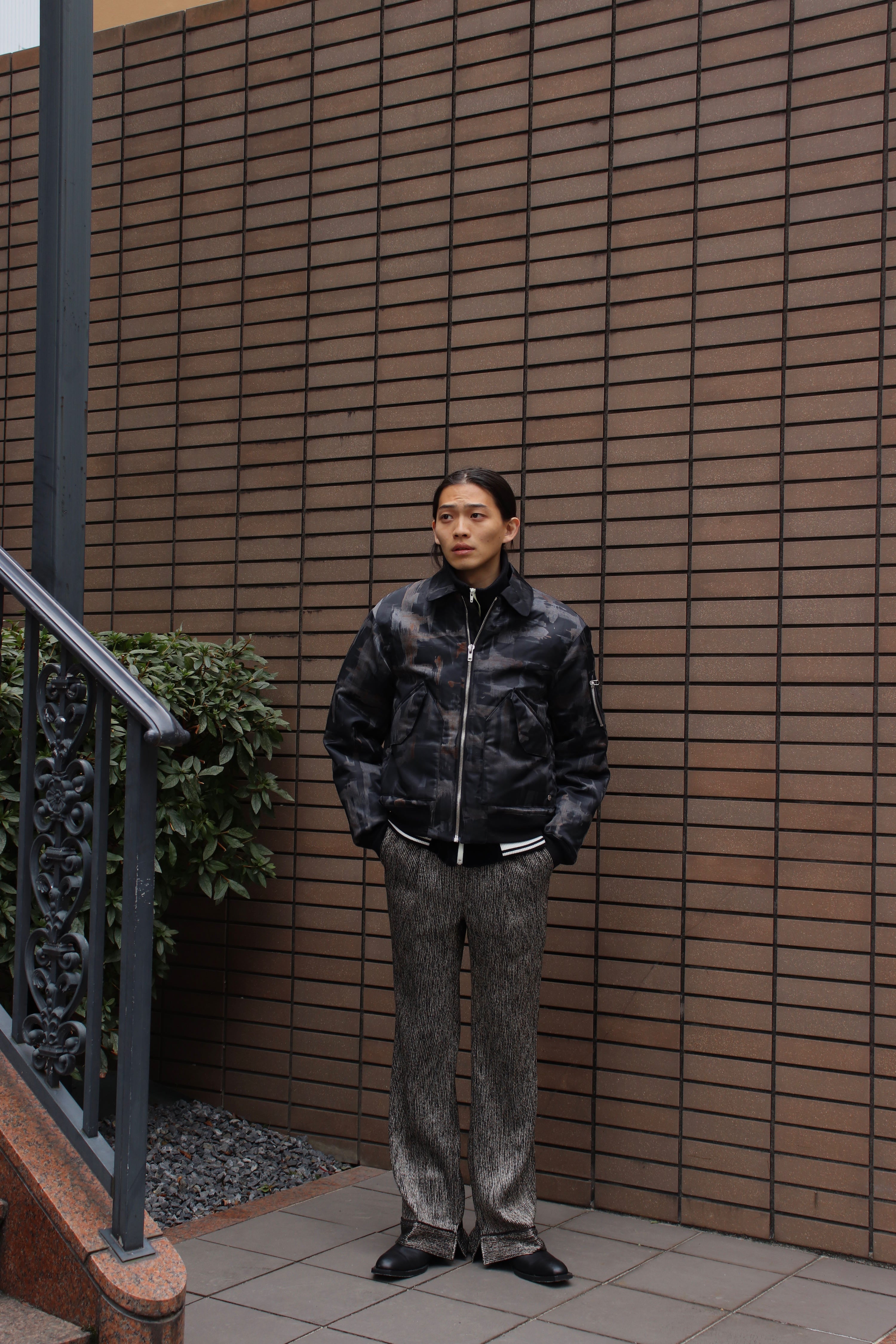 NULABEL AVIATOR JACKET HAND DYED 【公式通販】