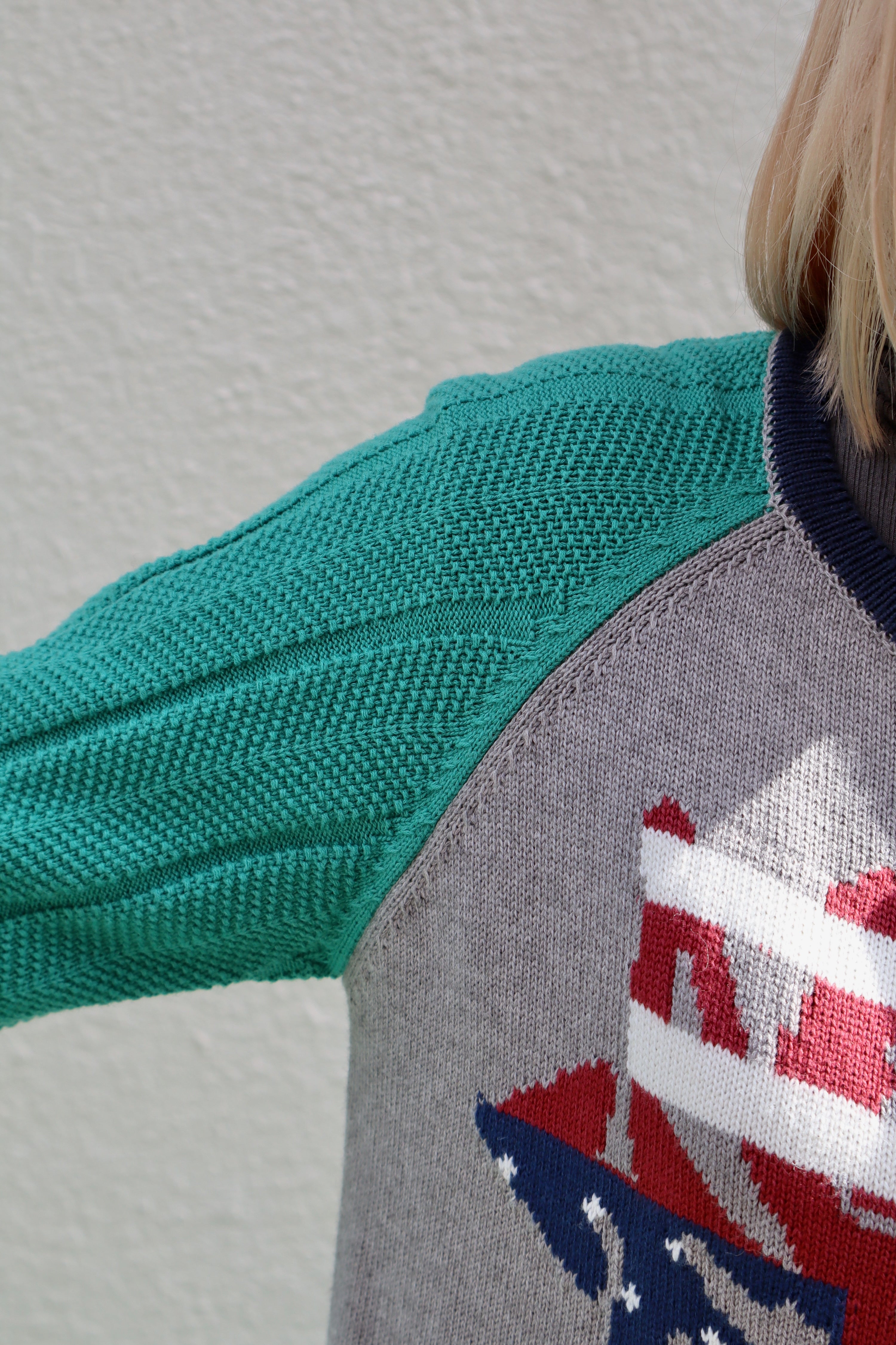 トップス FAF ANGEL RAGLAN KNIT CARDIGAN 23AW FAF(エフエーエフ)のANGEL RAGLAN KNIT CARDIGAN NAVYの通販｜PALETTE