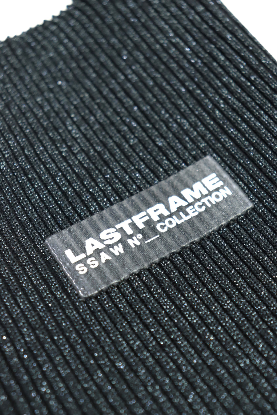 LASTFRAME  KYOTO METALLIC MARKET BAG MINI(CHARCOAL GRAY)