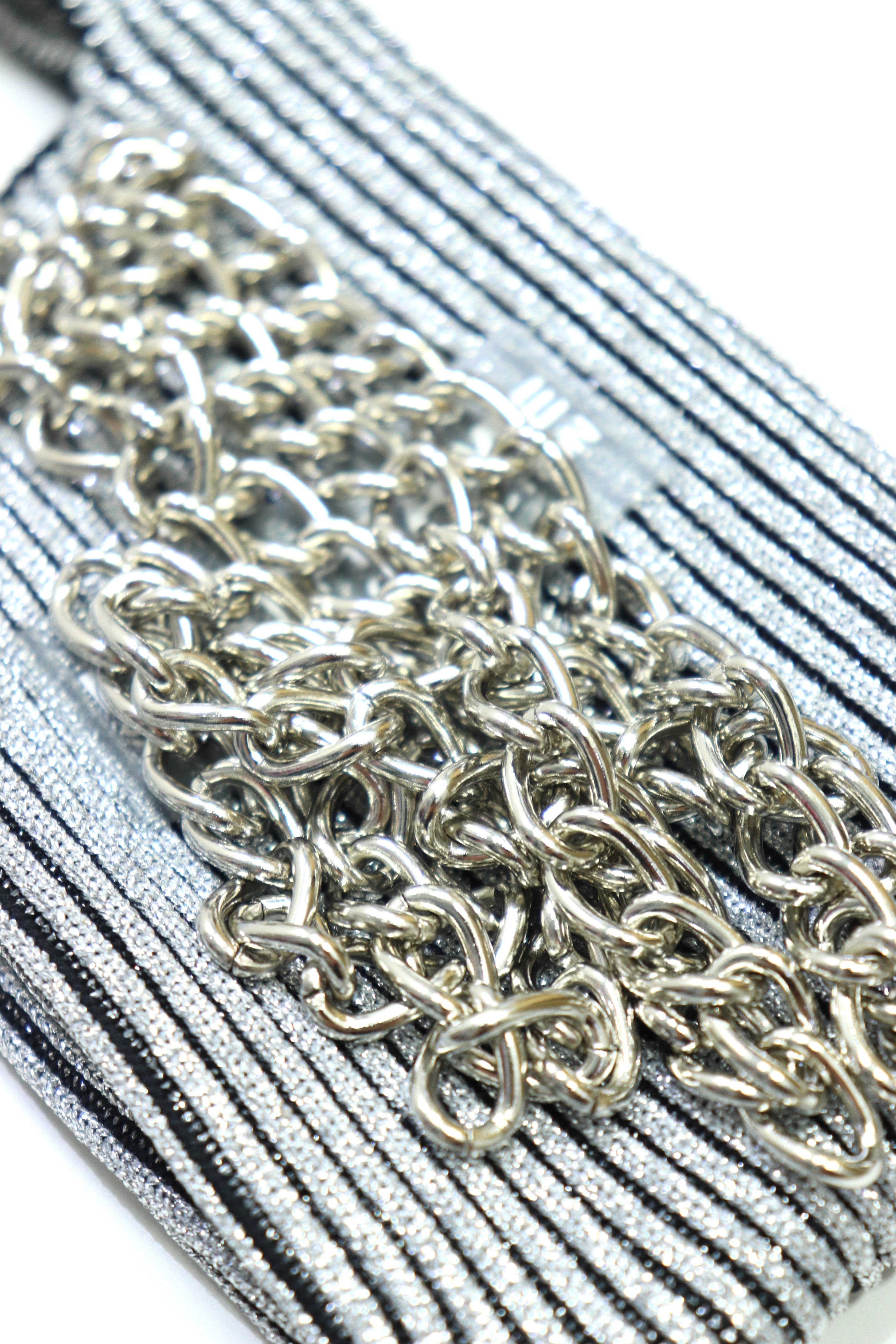 LASTFRAME(ラストフレーム)のKYOTO METALLIC MARKET BAG MICRO SILVER 