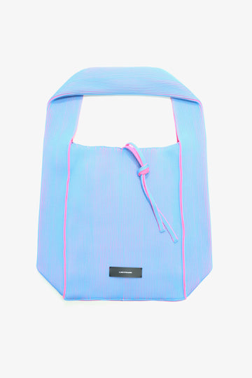 LASTFRAME  KASANE REVERSIBLE TASUKI TOTE(NEON BLUE-NEON PINK)