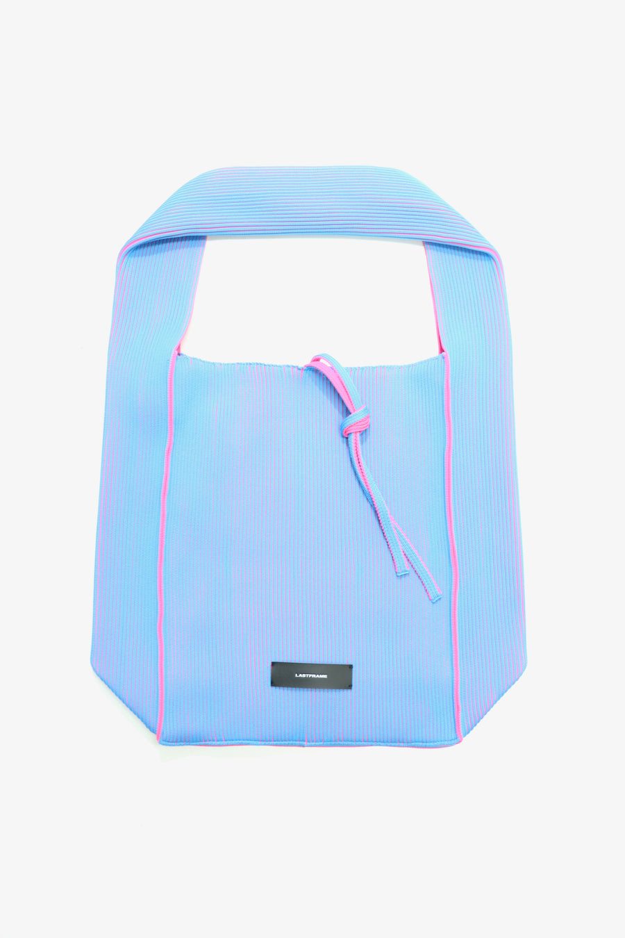 LASTFRAME  KASANE REVERSIBLE TASUKI TOTE(NEON BLUE-NEON PINK)