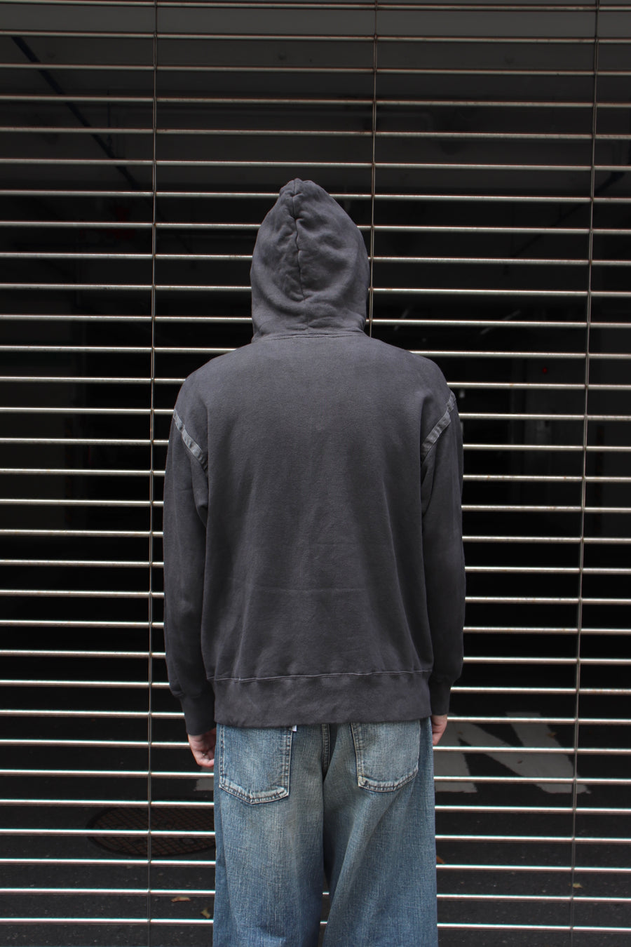 NULABEL  GARMENT DYED SWEAT HOODIE