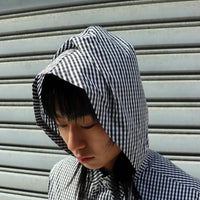 MASU(エムエーエスユー)のHOODED B.D. SHIRT BLACKの通販｜PALETTE art 