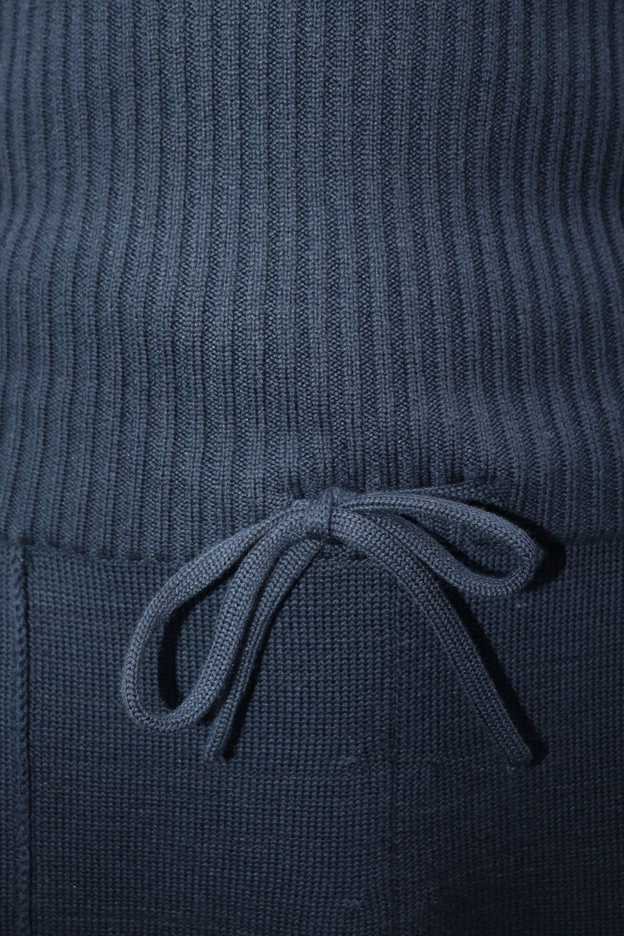 fluss  super high waist knit trousers