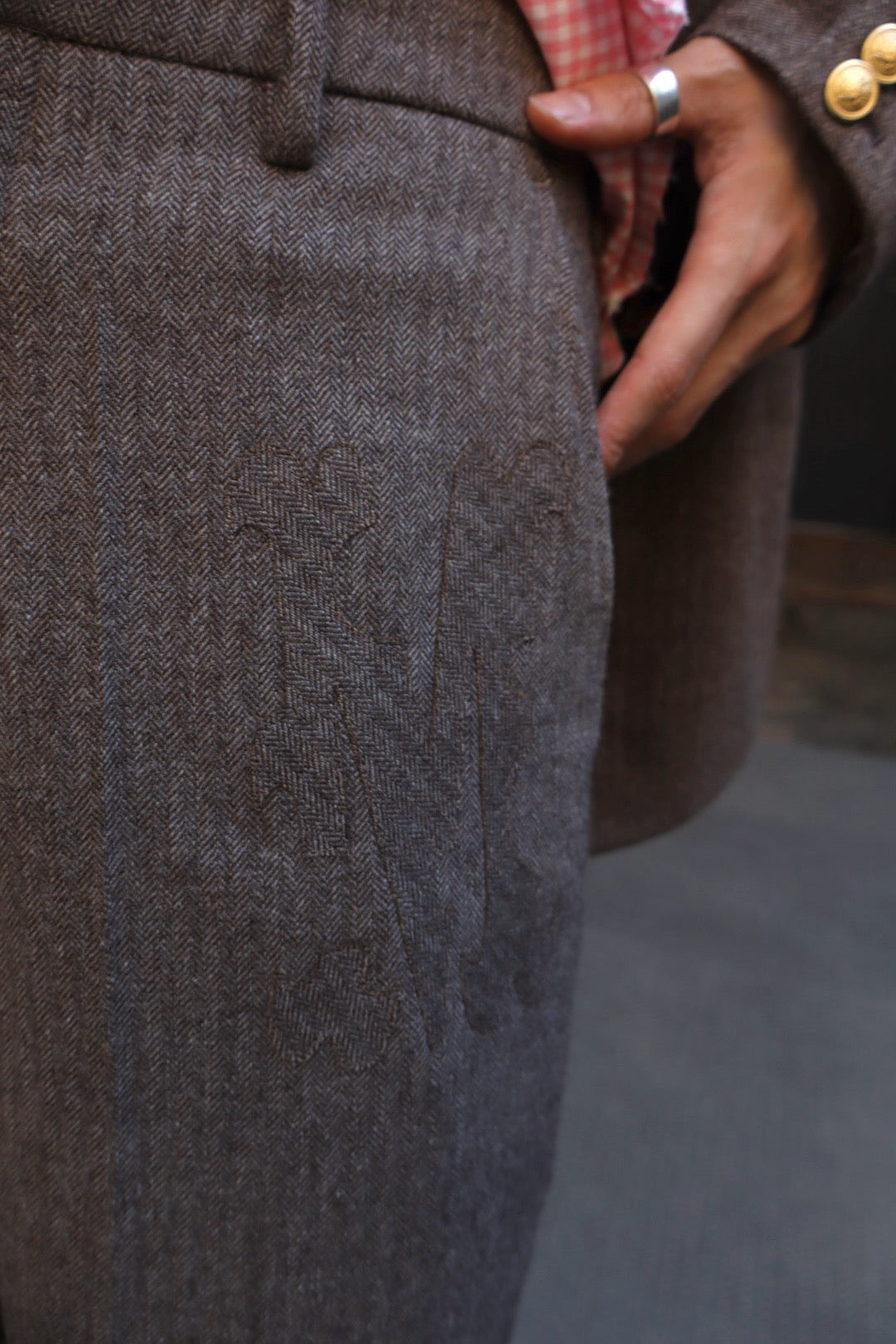 MASU(エムエーエスユー)のINITIAL WIDE TROUSERS MOCHAの通販｜PALETTE