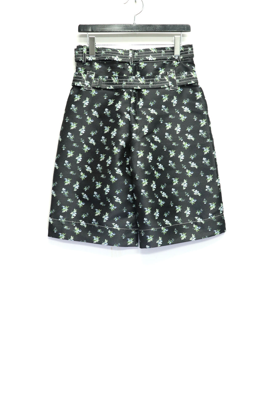 GANNI  Floral Jacquard Shorts