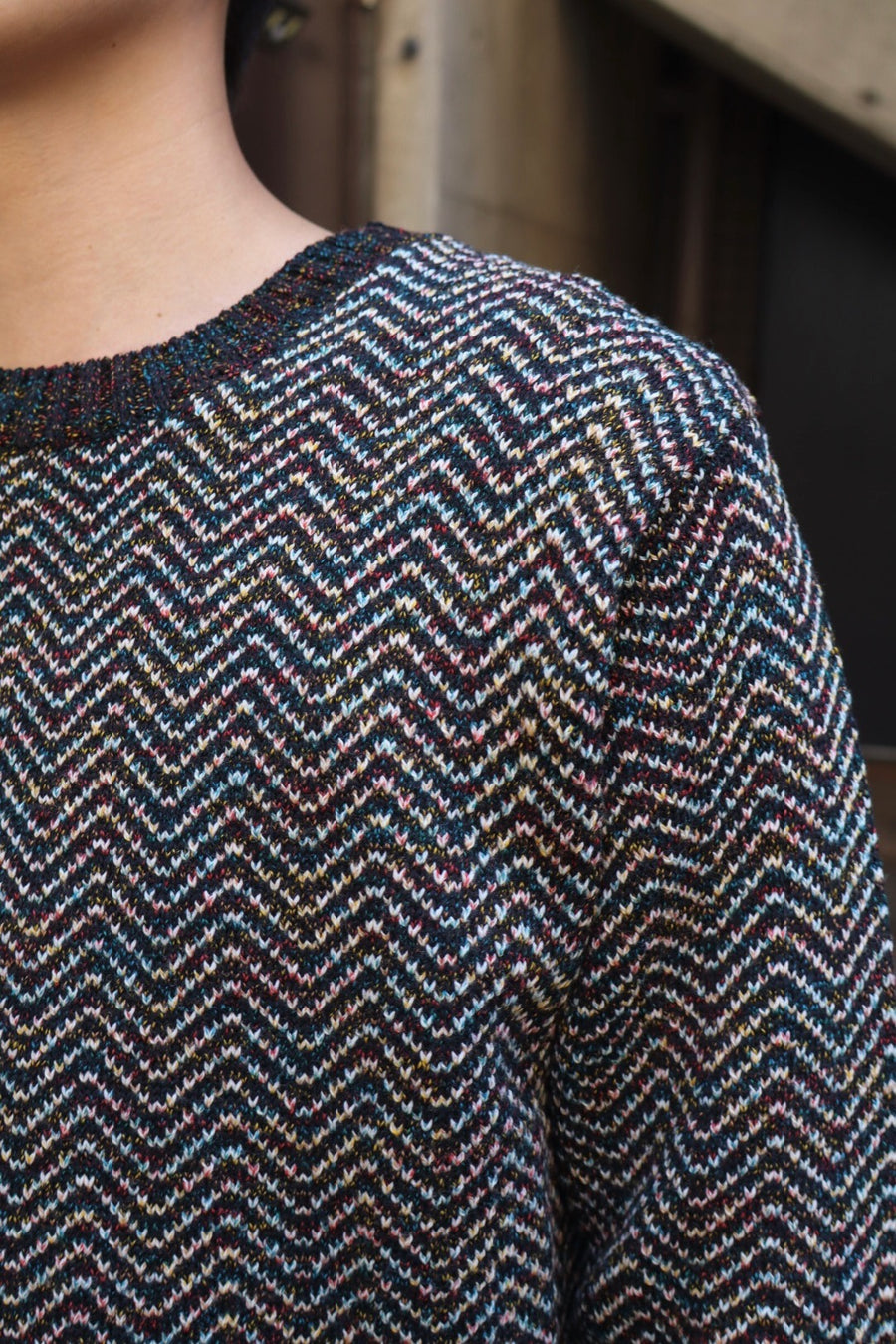 MASU  AURORA SHORT SWEATER