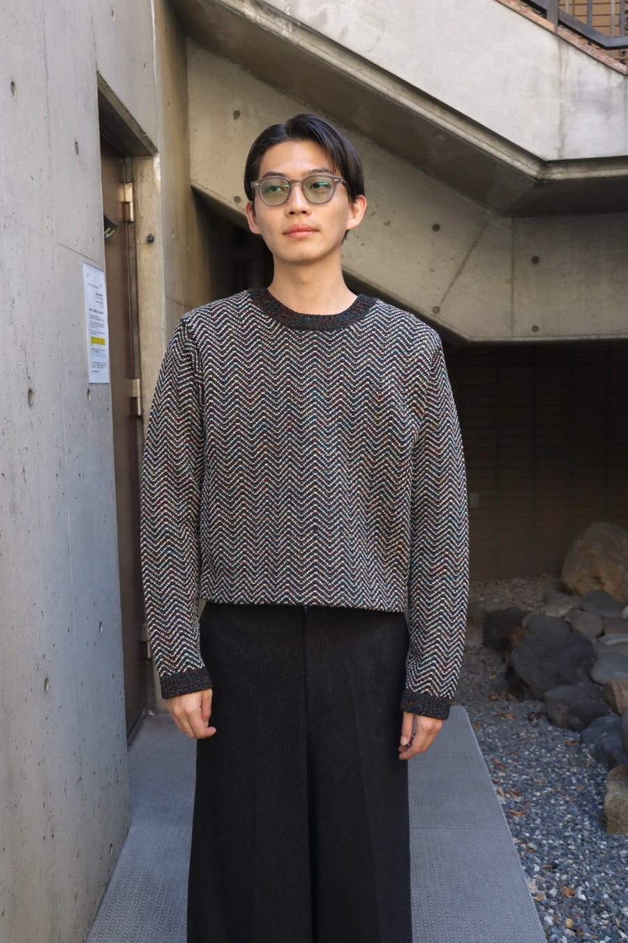 MASU  AURORA SHORT SWEATER