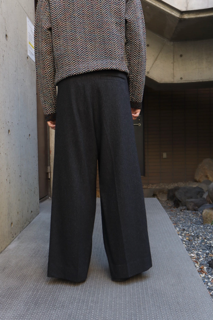 MASU(エムエーエスユー)のINITIAL WIDE TROUSERS GRAYの通販