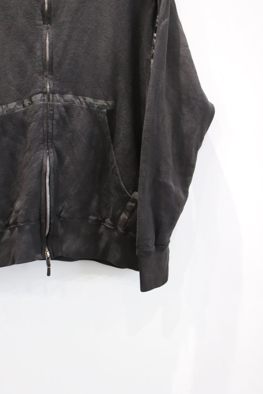 NULABEL  GARMENT DYED SWEAT HOODIE