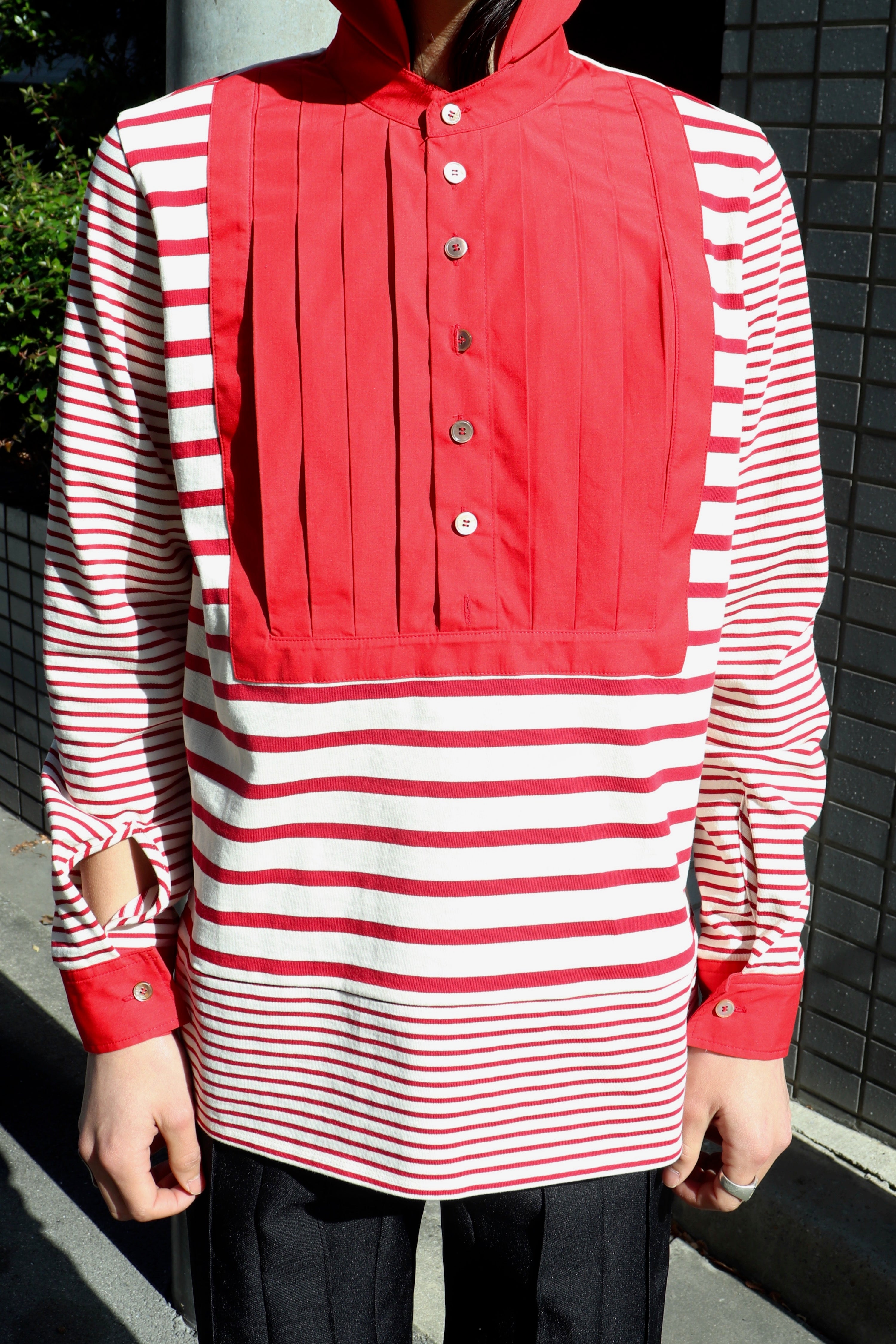 MASU(エムエーエスユー)のMARINE PULLOVER SHIRT REDの通販｜PALETTE 
