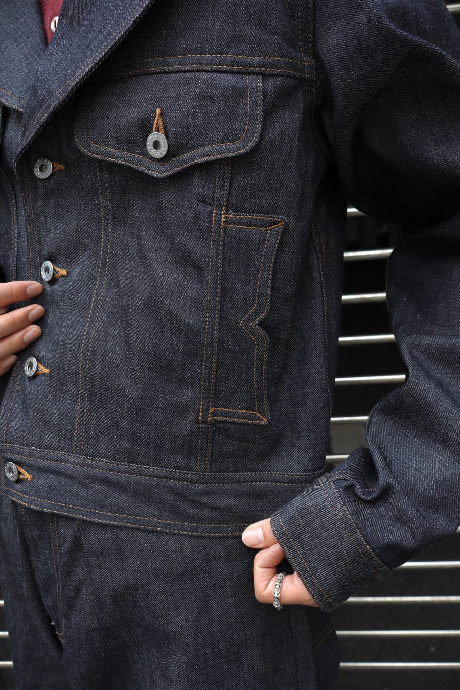 SUGARHILL(シュガーヒル)のLAPEL DENIM JACKETの通販｜PALETTE art
