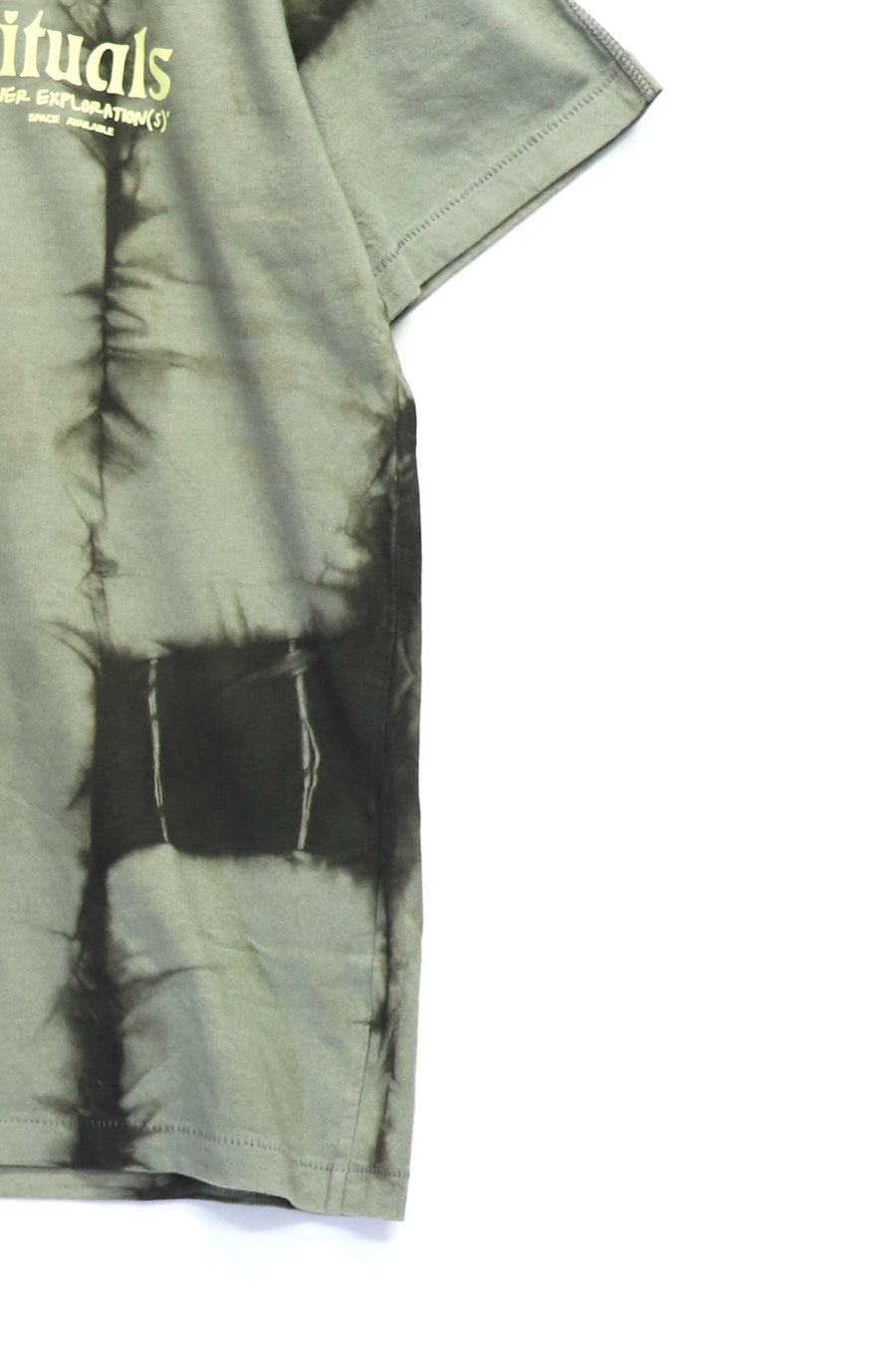 SPACE AVAILABLE  RITUAL TEE(BLACK)