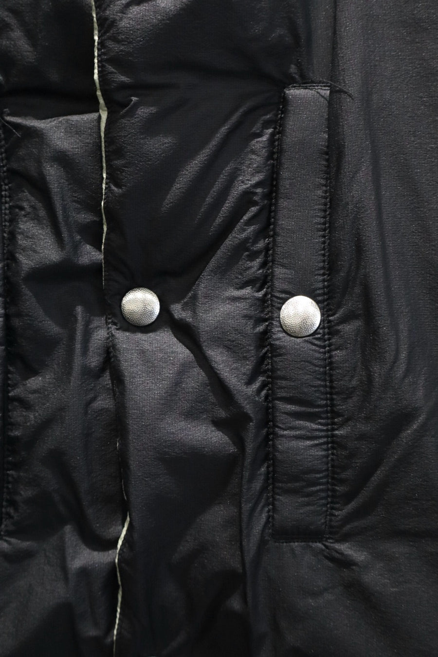 SUGARHILL  PUFFER REVERSIVLE VEST(SAGE × BLACK)