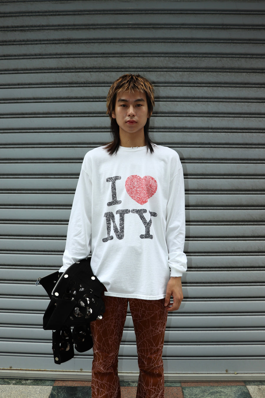 soe  Printed L/S Tee “I♡NY