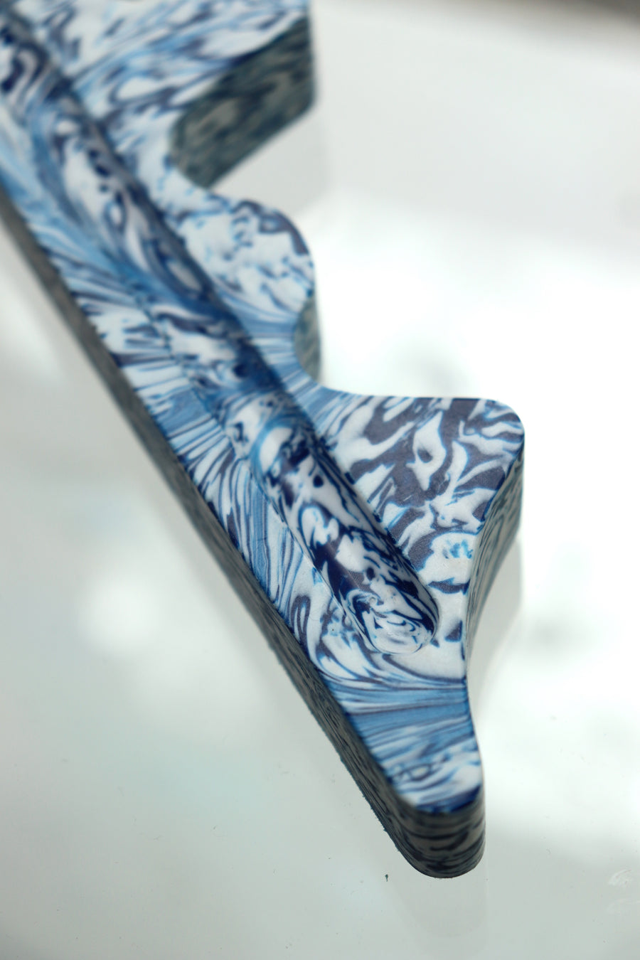 SPACE AVAILABLE  MELTING INCENSE HOLDER(BLUE WAVE)